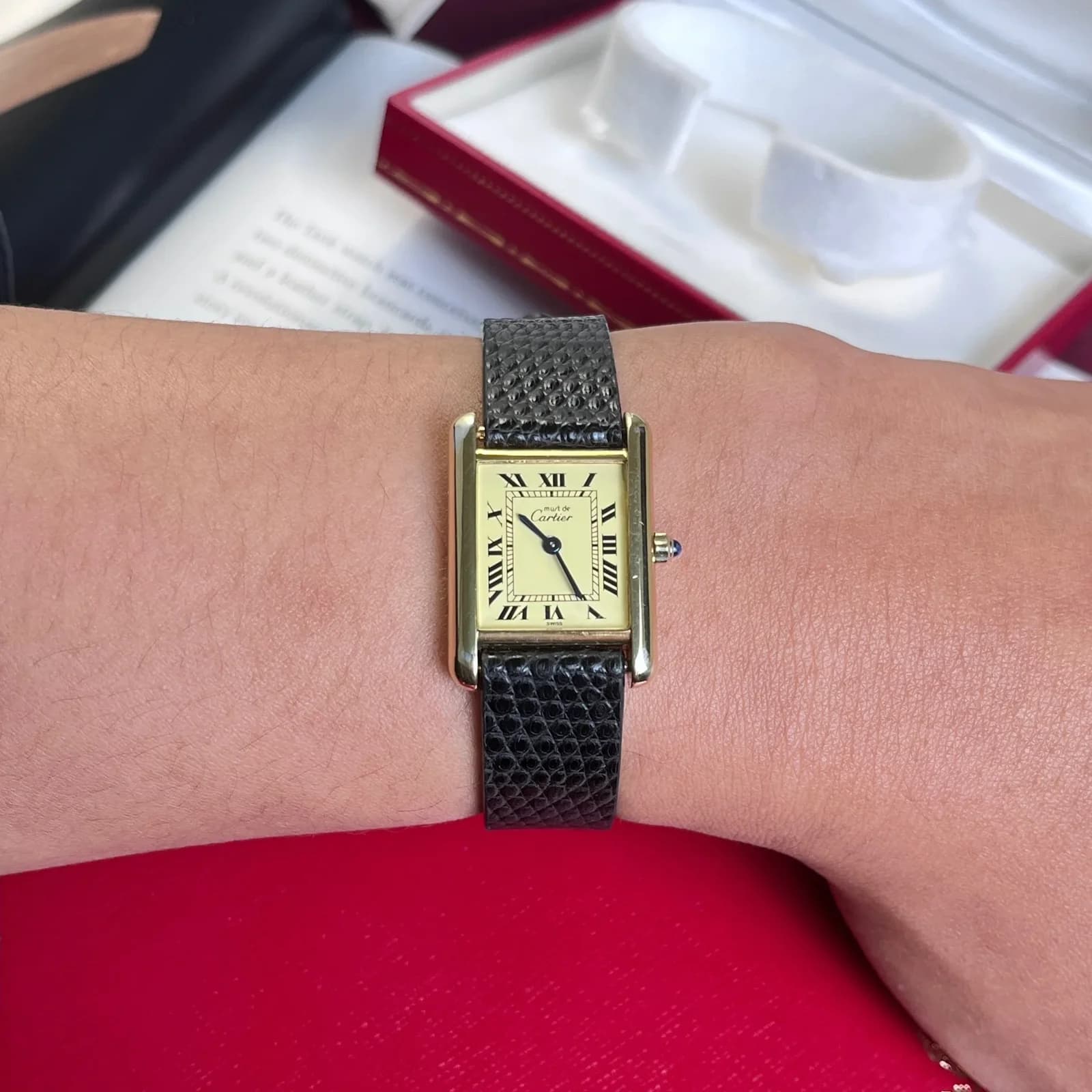 Thumb Must de Cartier Tank Quartz