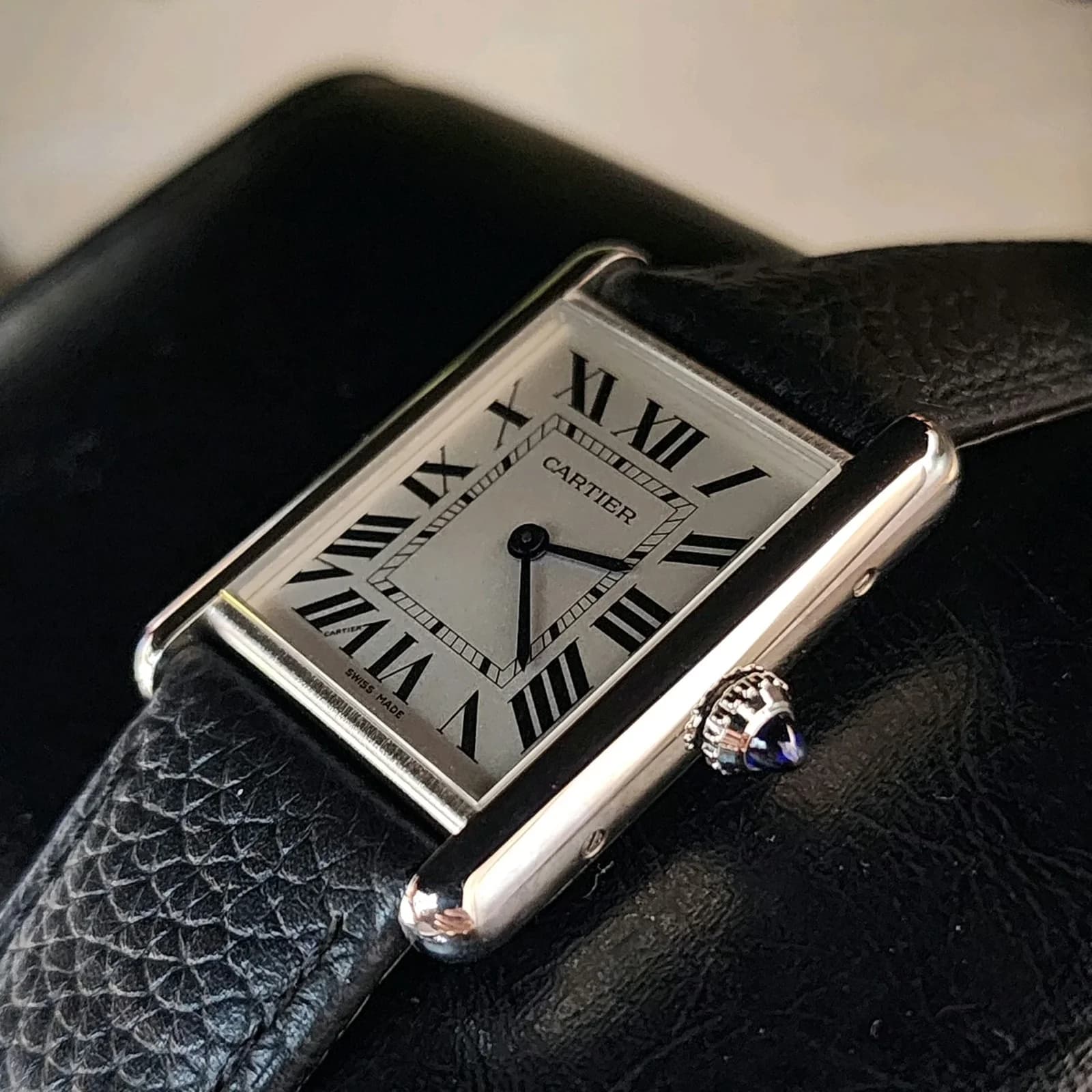 Thumb Tank Must Large Quartz Stainless Steel / Silver