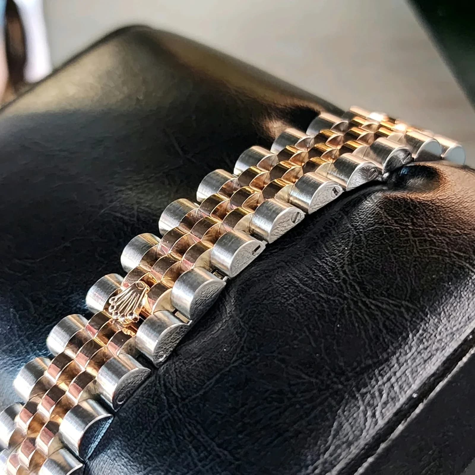 Thumb Datejust 31 Rolesor Everose Fluted / Jubilee / White Roman