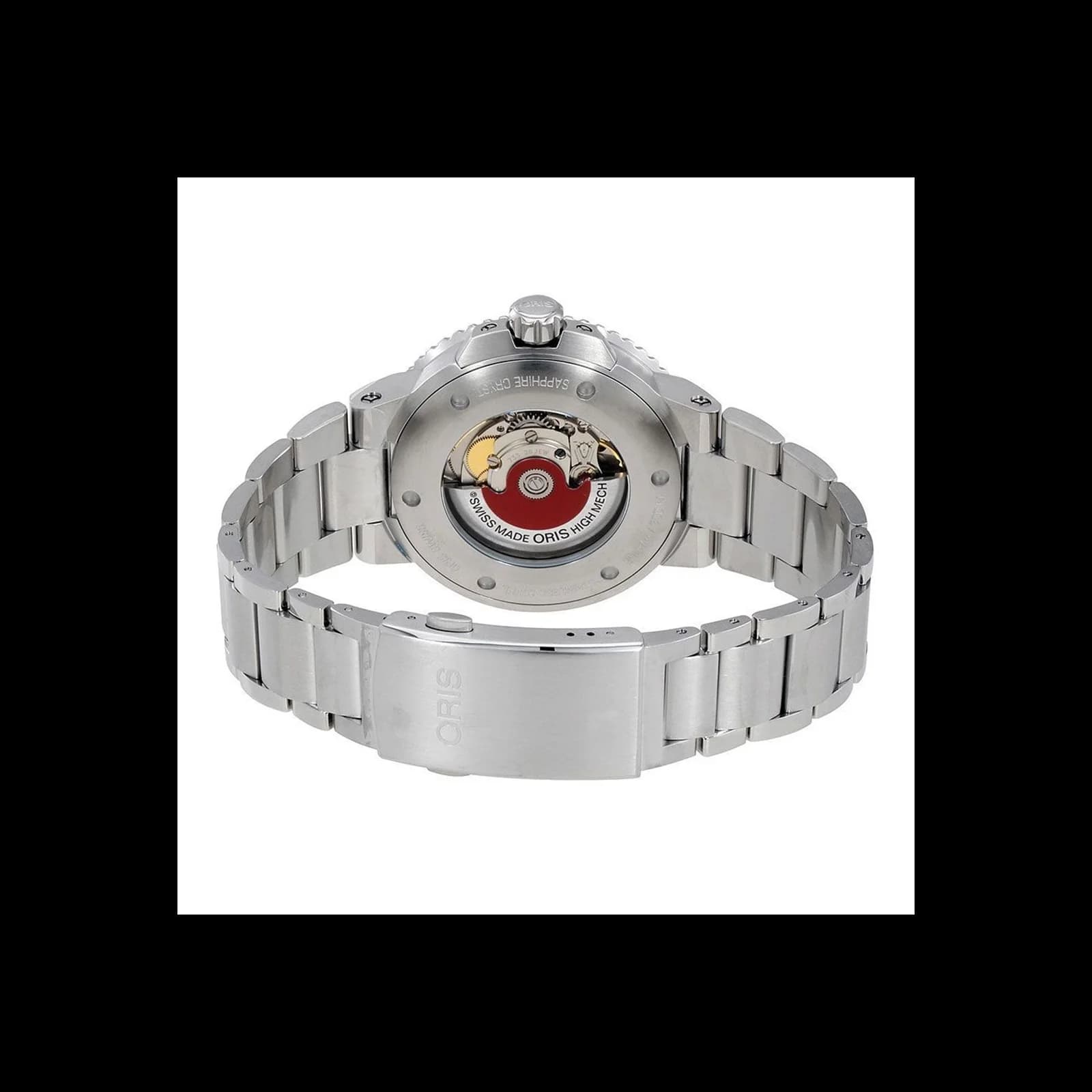 Thumb Aquis Date 43.5 Stainless Steel / Black / Bracelet