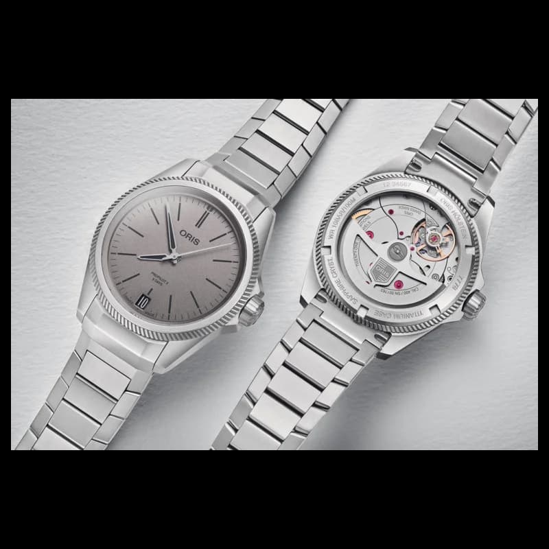 Thumb ProPilot X Calibre 400 Titanium / Grey / Bracelet