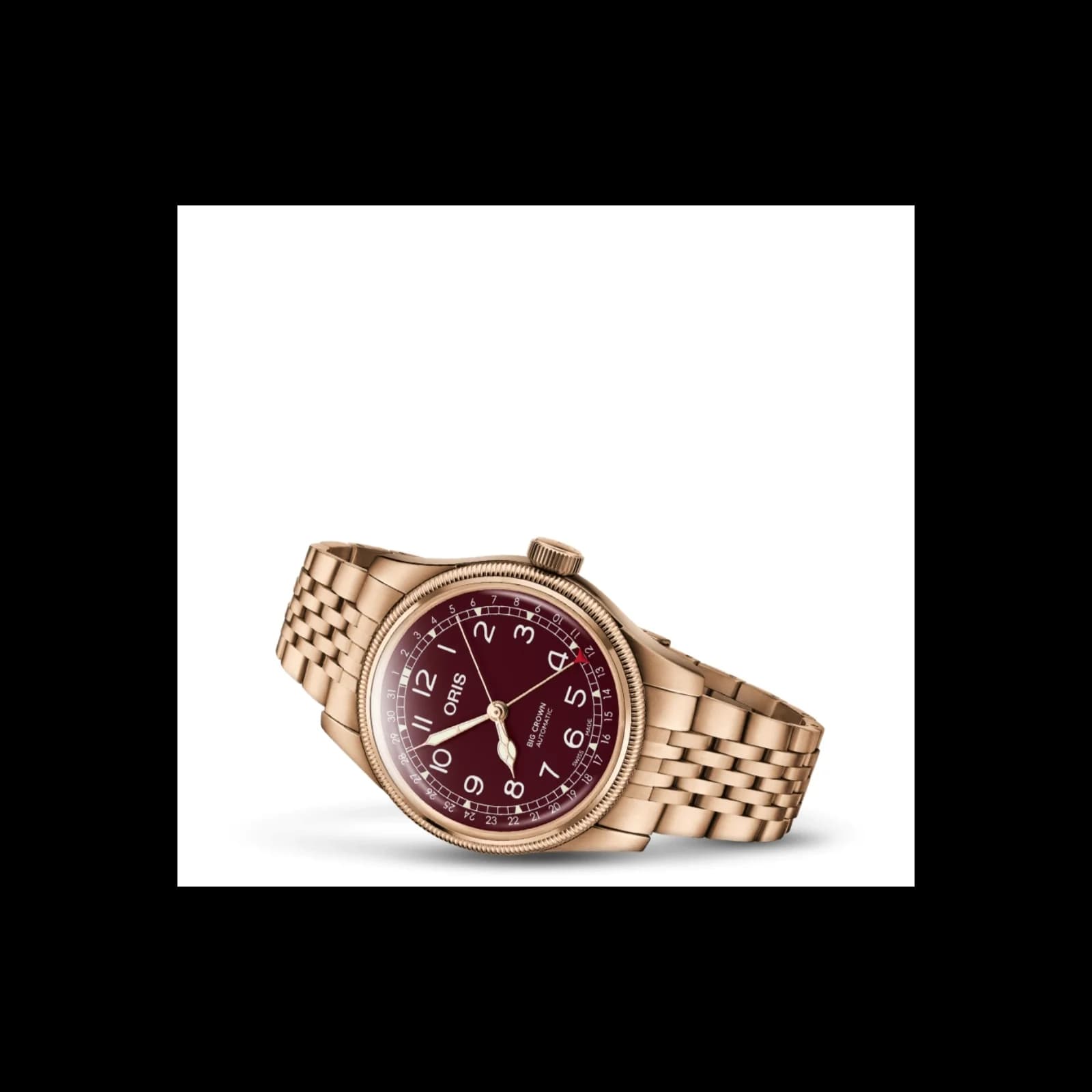 Thumb Big Crown Original Pointer Date 40 Bronze / Red / Bracelet