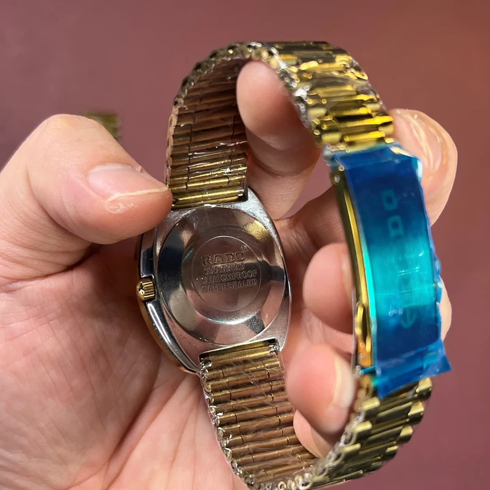 Thumb JAM TANGAN RADO DIASTAR 636.0313.3 TUNGSTEN LUXURIOUS MOSAIC-STYLE DIAL VIBRANT