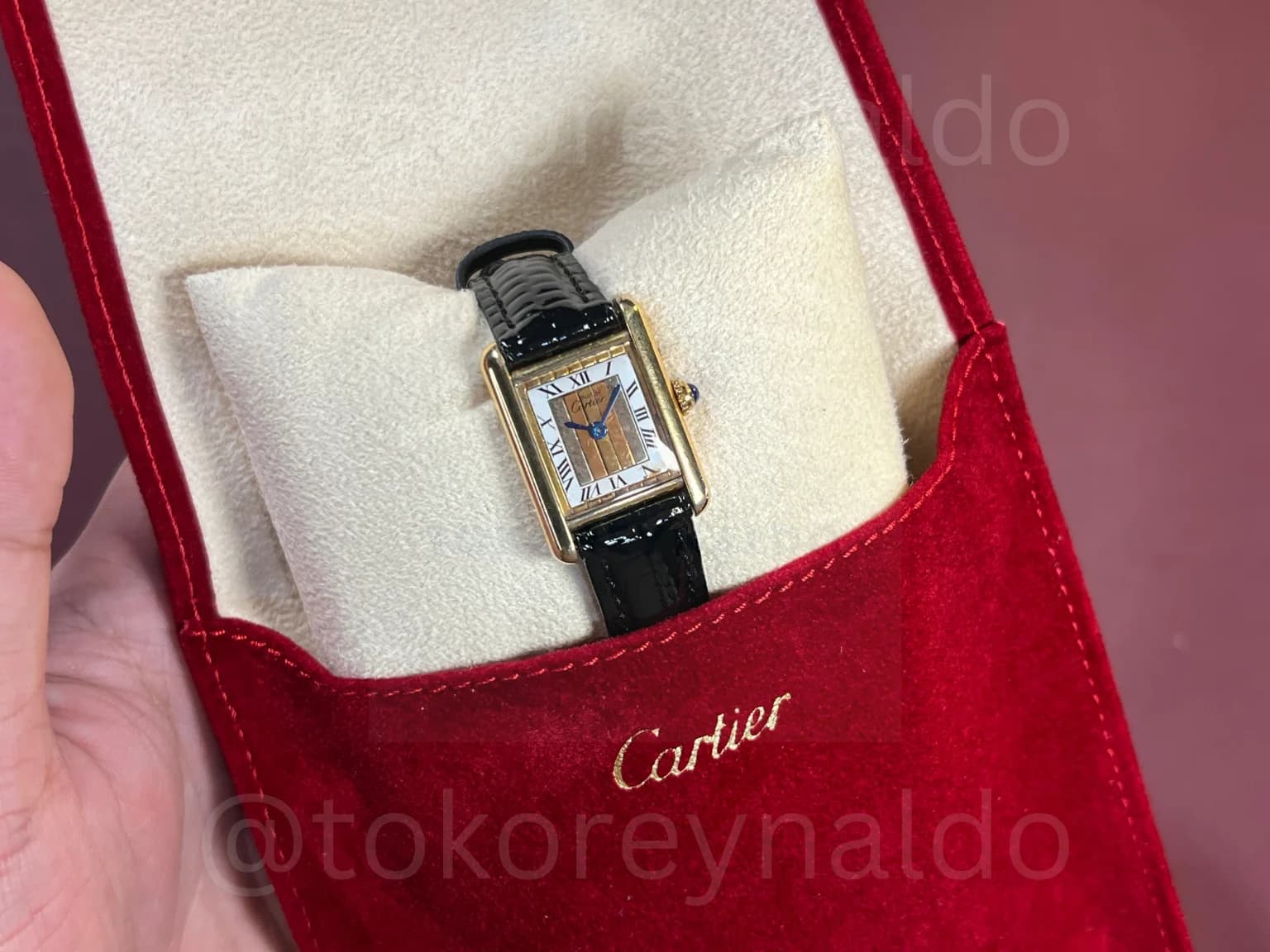 Thumb VINTAGE CARTIER MUST DE SM TANK