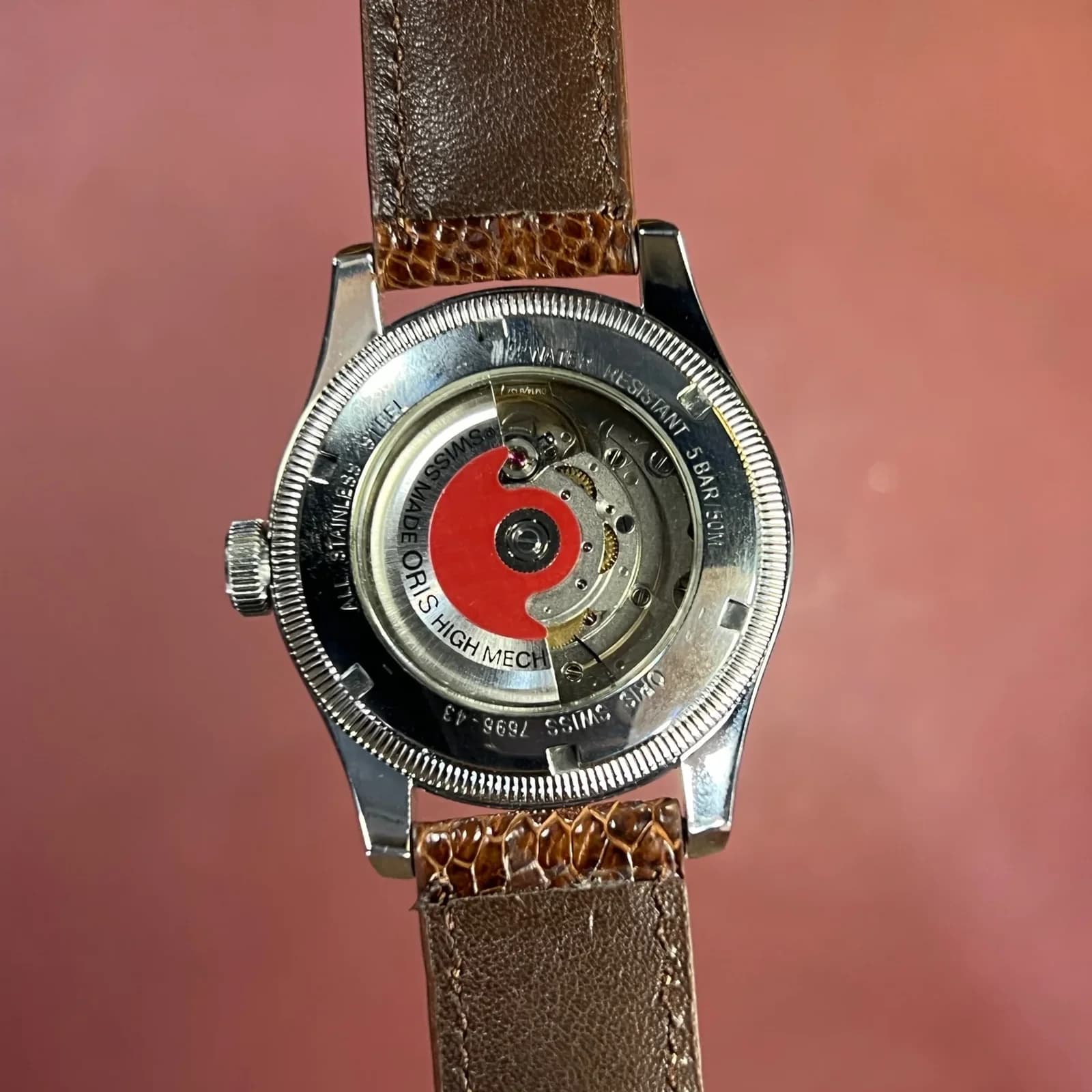 Thumb Big Crown Pointer Date 40 Stainless Steel - Rose Gold / Silver