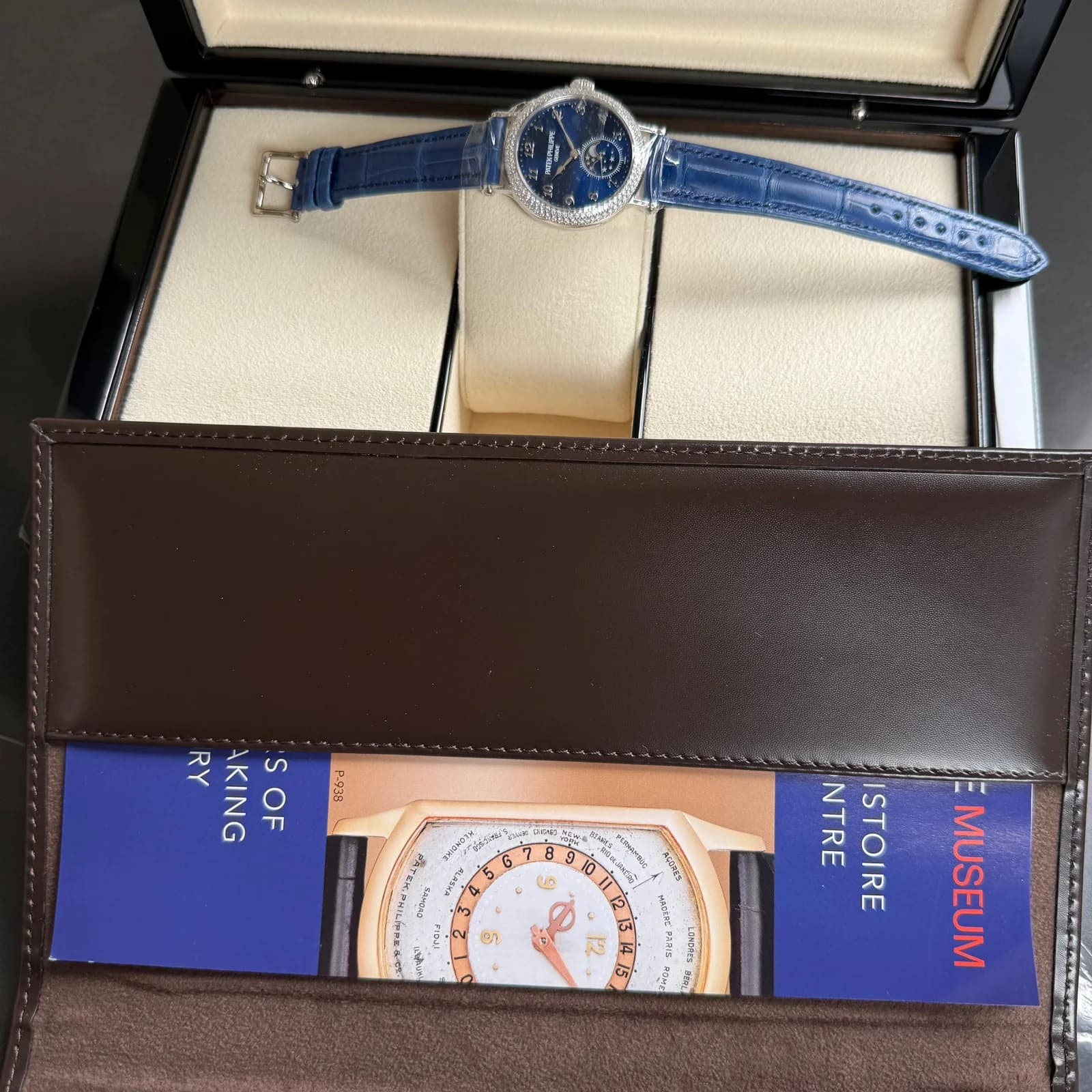 Thumb Moonphase 7121 White Gold - Diamond / Blue