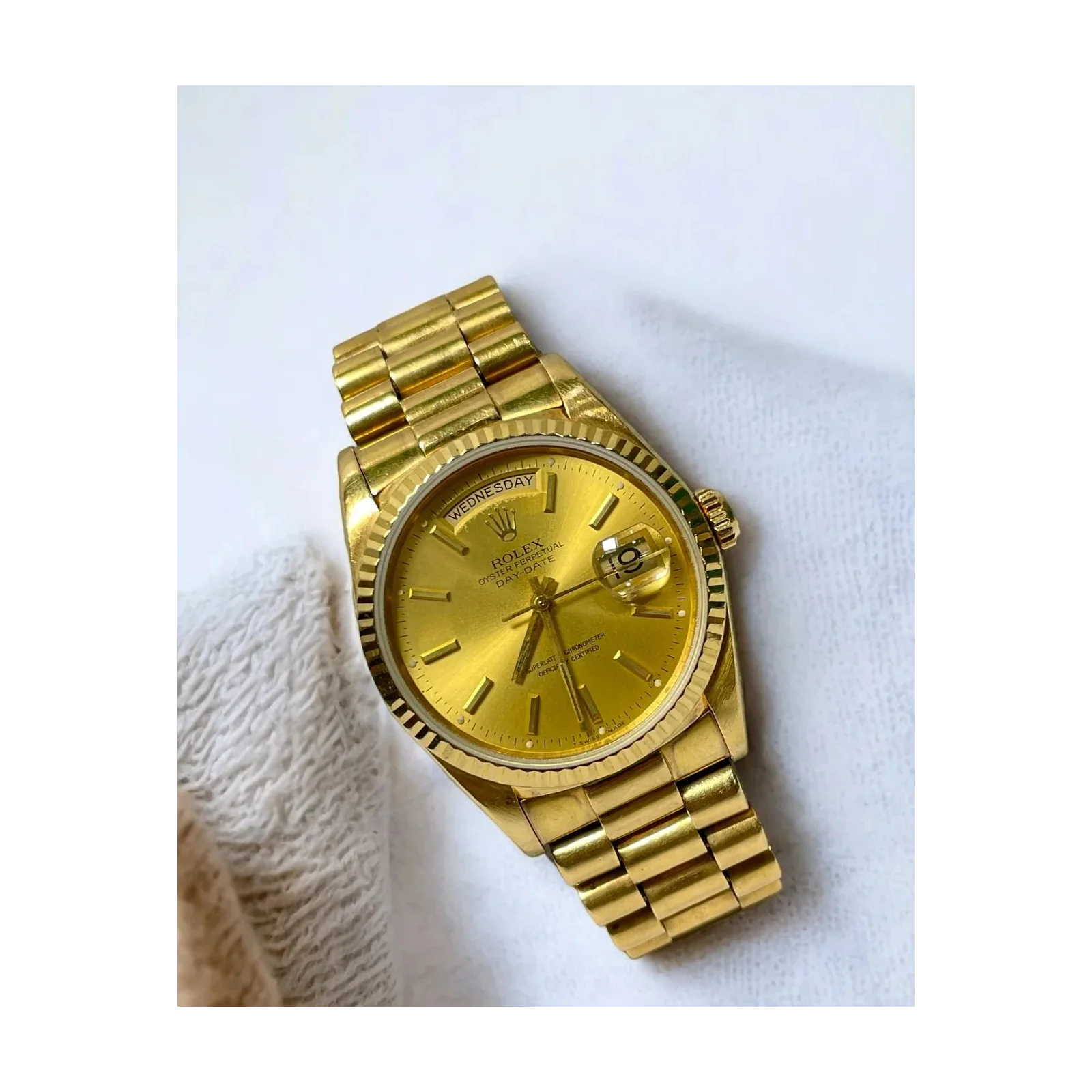 Thumb Day-Date 36 Yellow Gold 18238