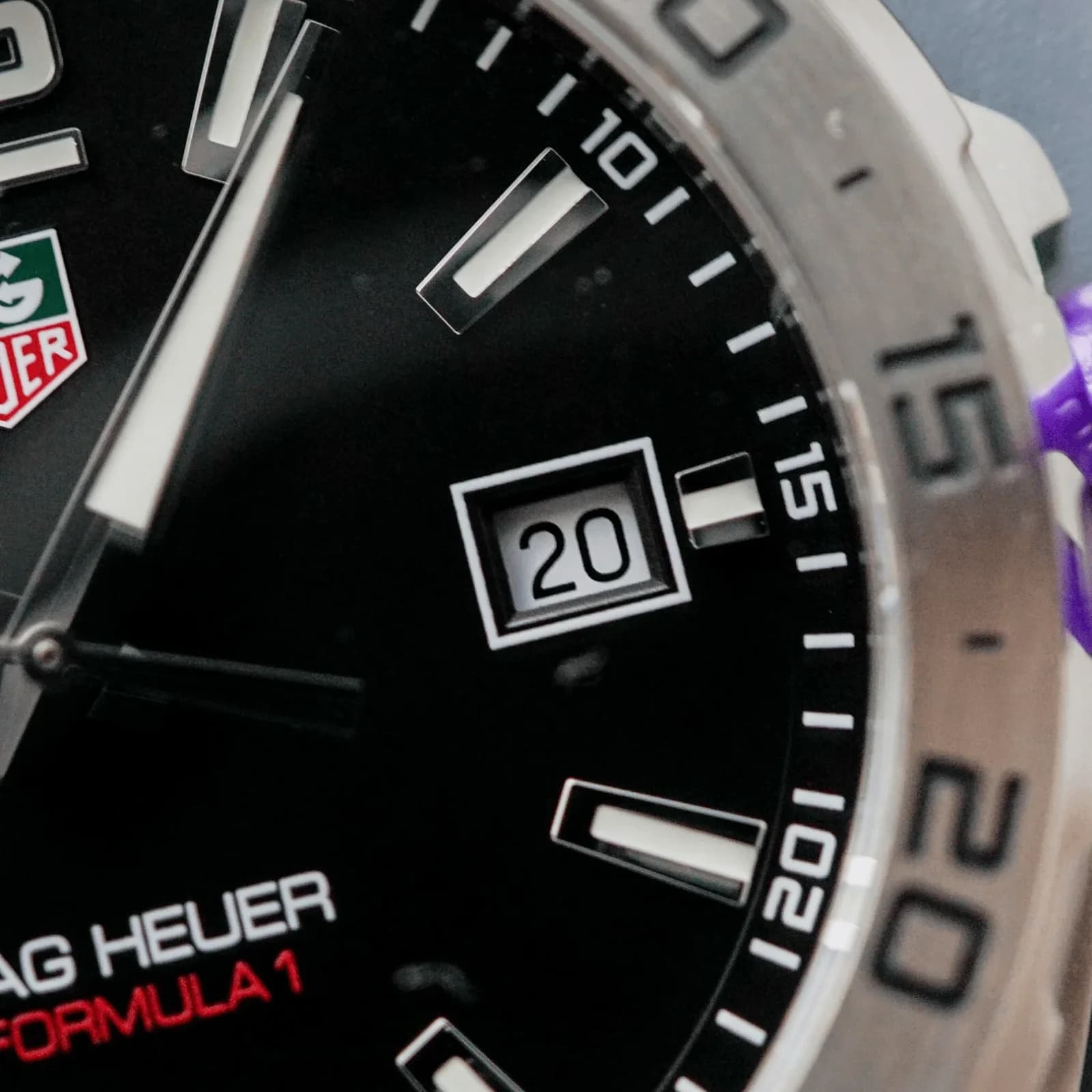 Thumb Formula 1 Quartz 41 Stainless Steel / Black / Bracelet
