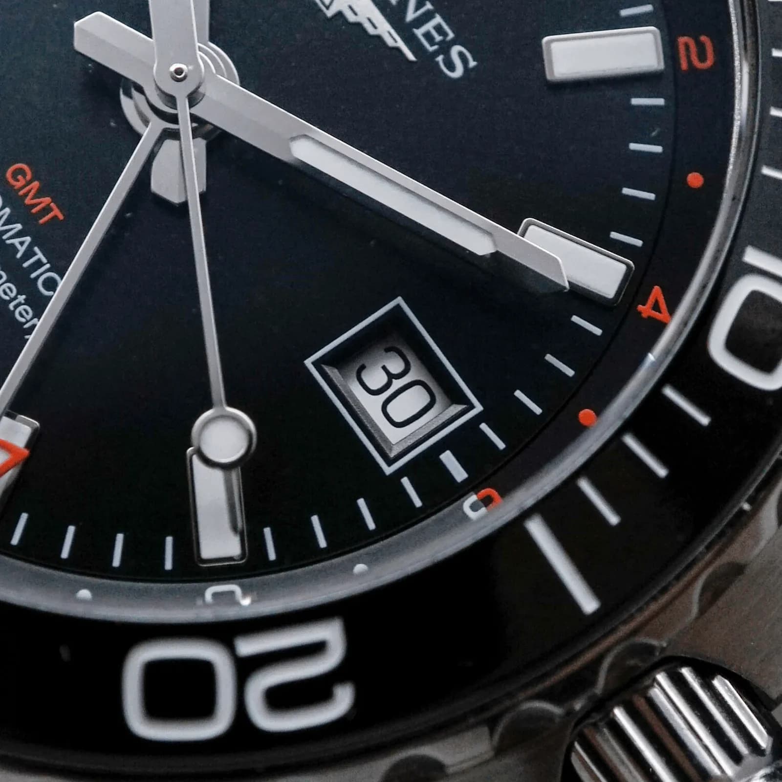 Thumb Hydroconquest GMT 41 Stainless Steel / Black / Rubber