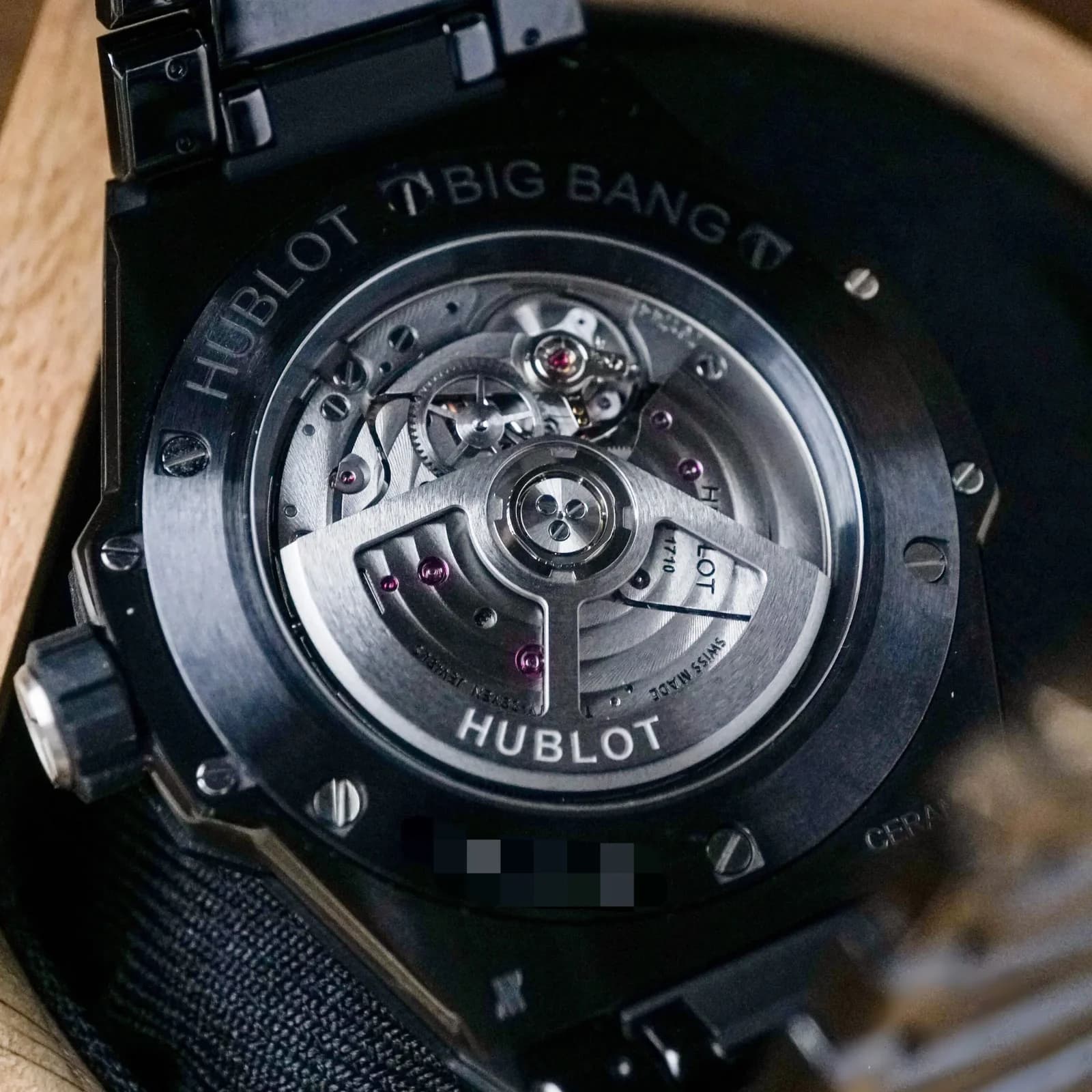 Thumb Integrated Time Only Black Magic Ceramic