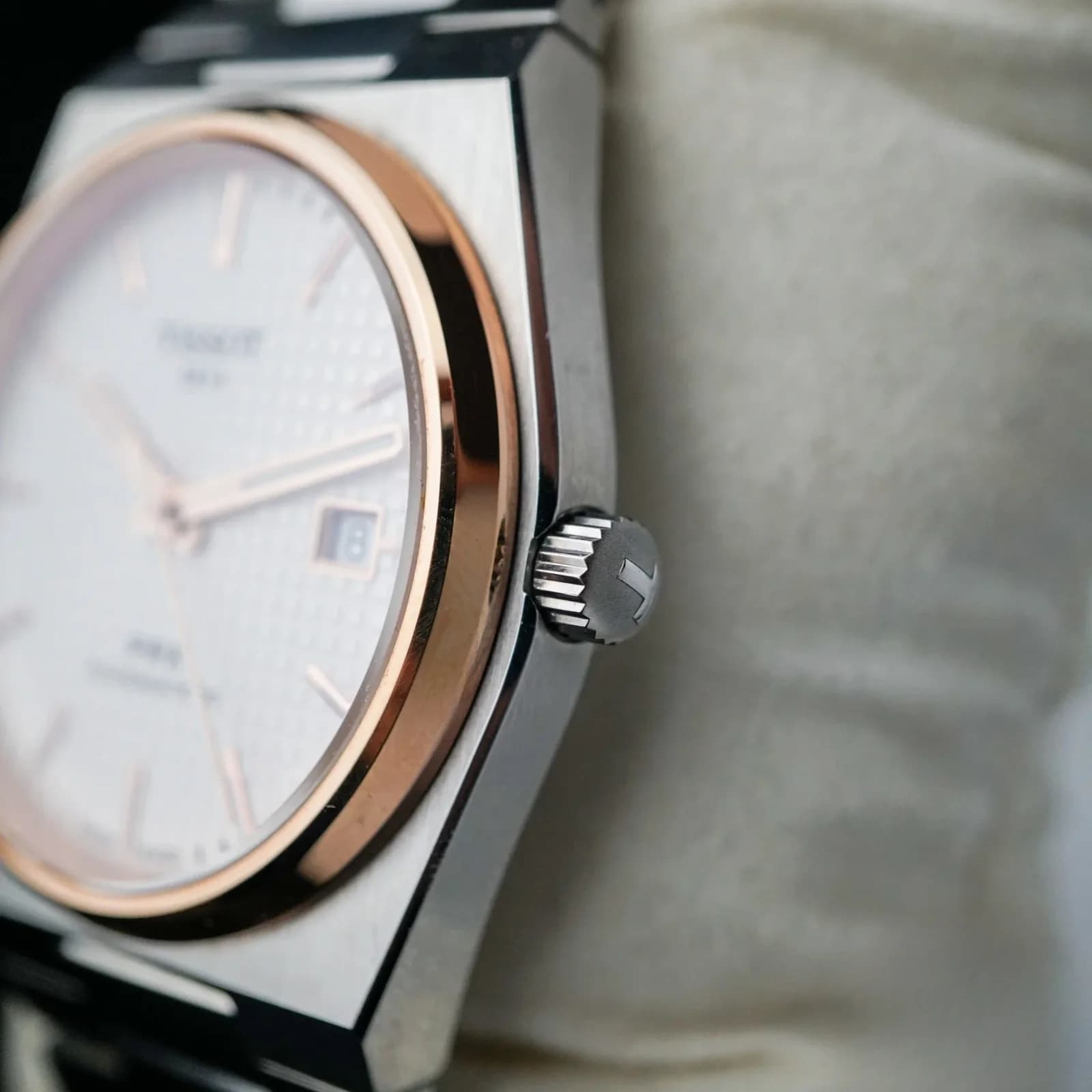 Thumb PRX Powermatic 80 Stainless Steel / Rose Gold PVD / Silver