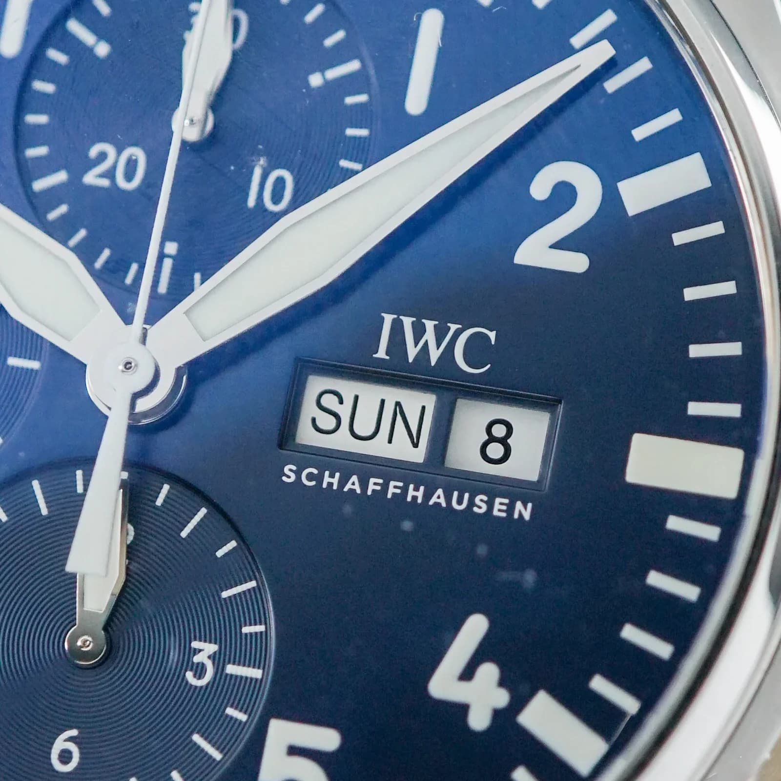 Thumb Pilot's Watch Chronograph Stainless Steel / Le Petit Prince