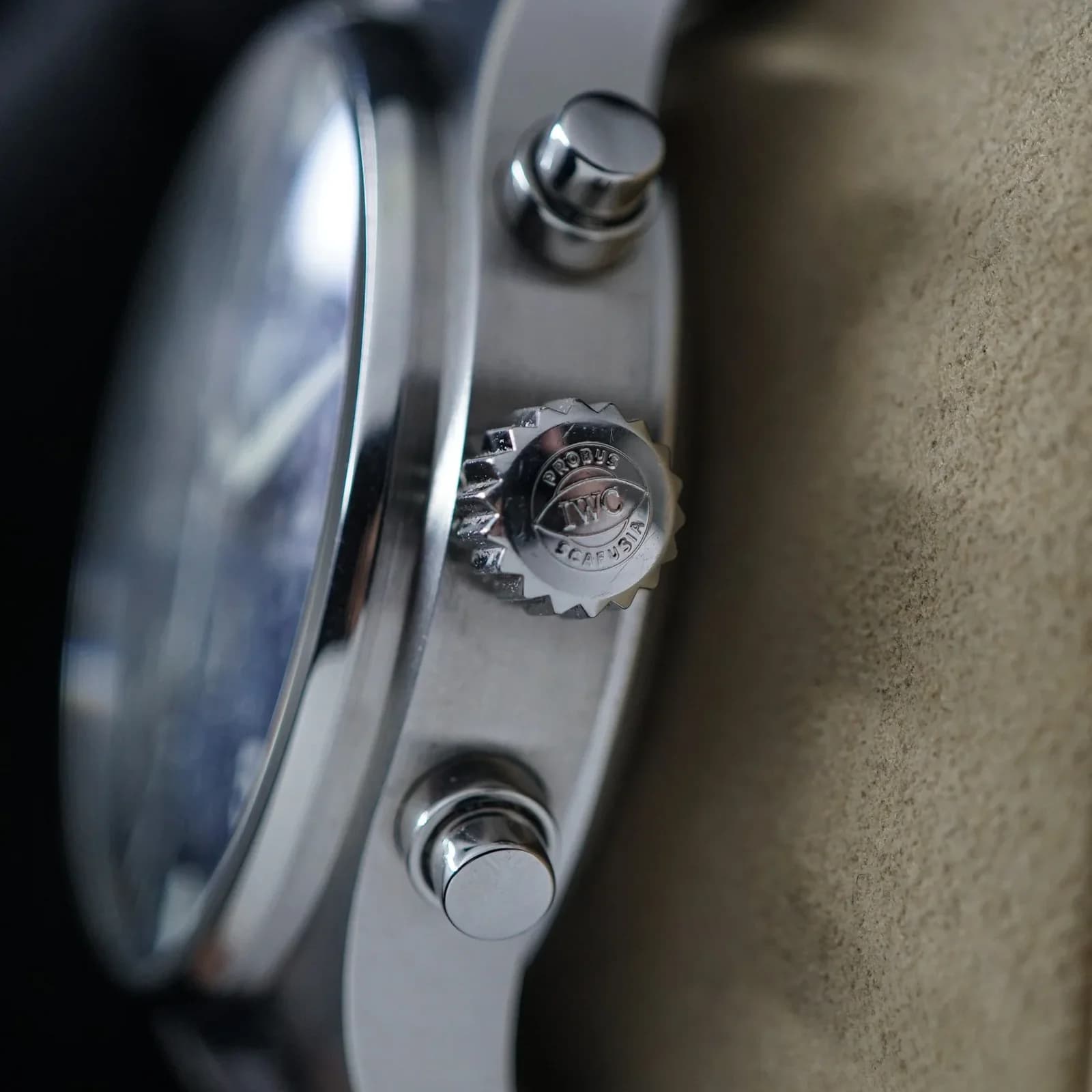 Thumb Pilot's Watch Chronograph Stainless Steel / Le Petit Prince