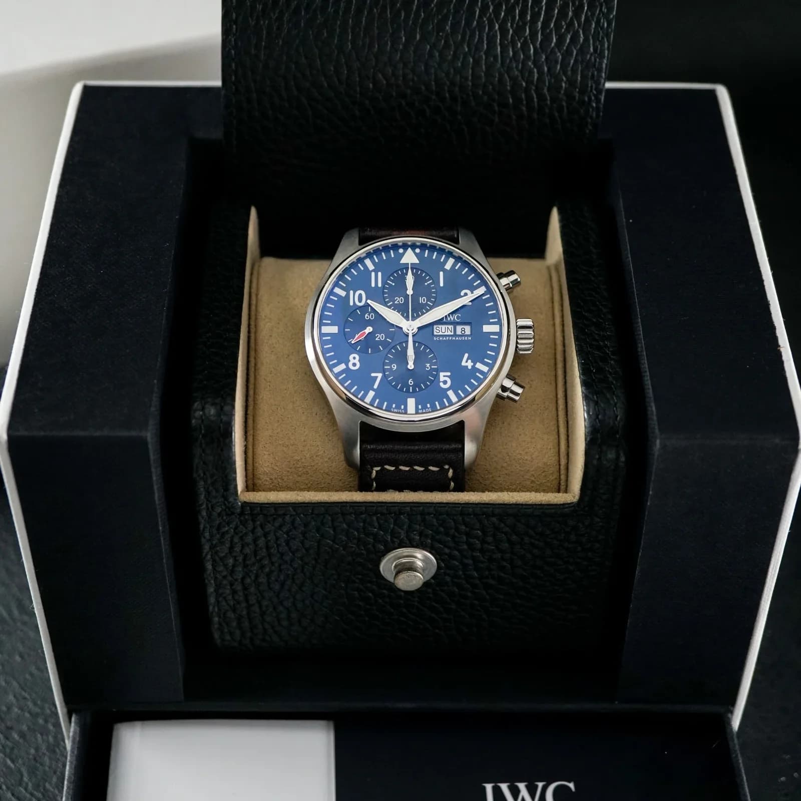 Thumb Pilot's Watch Chronograph Stainless Steel / Le Petit Prince