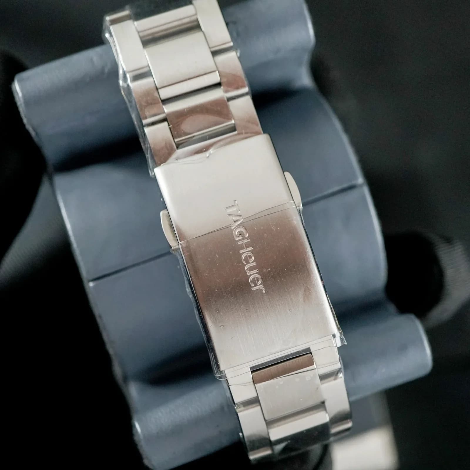 Thumb Aquaracer 300M Calibre 7 GMT Stainless Steel / Black / Bracelet