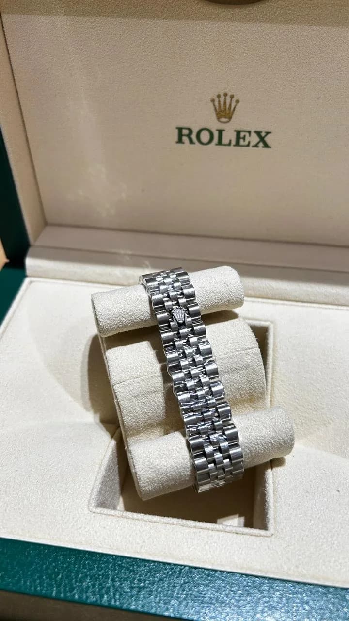 Thumb Datejust 31 Silver Computer Dial With Diamond 