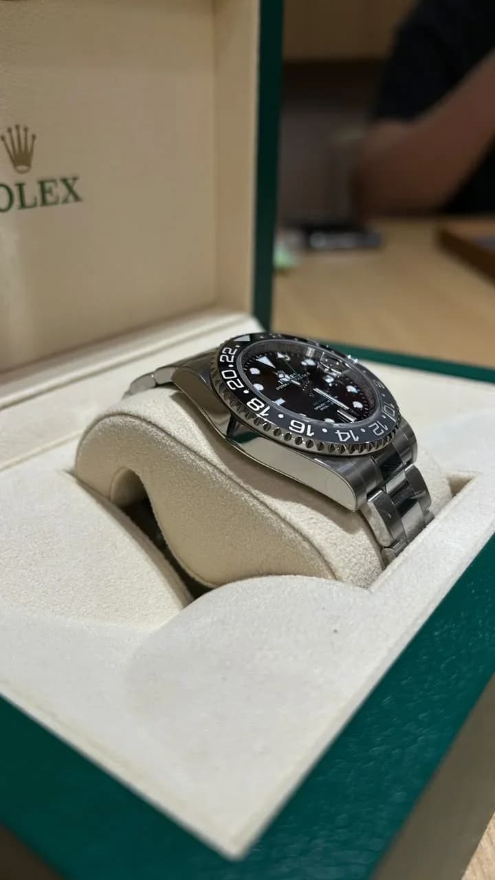 Thumb GMT-Master II Stainless Steel / GRNR / Oyster