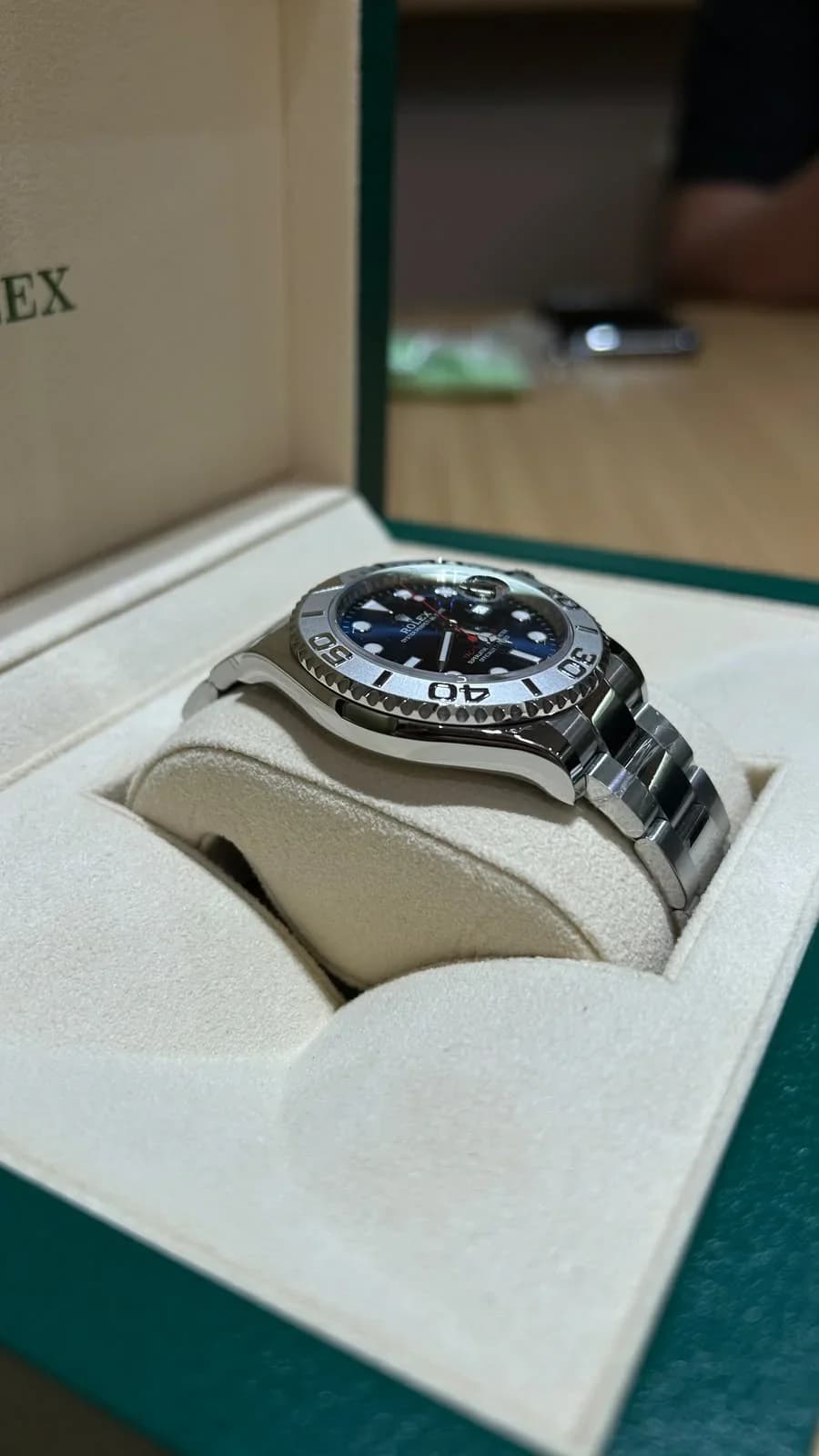 Thumb Yacht-Master 40 Rolesium / Blue