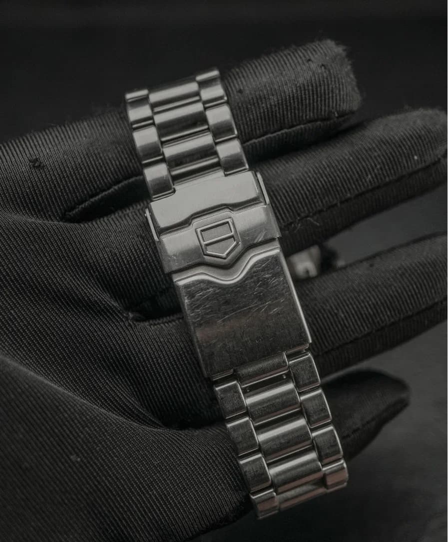 Thumb Formula 1 Quartz Chronograph 41 Steel / Black / Bracelet