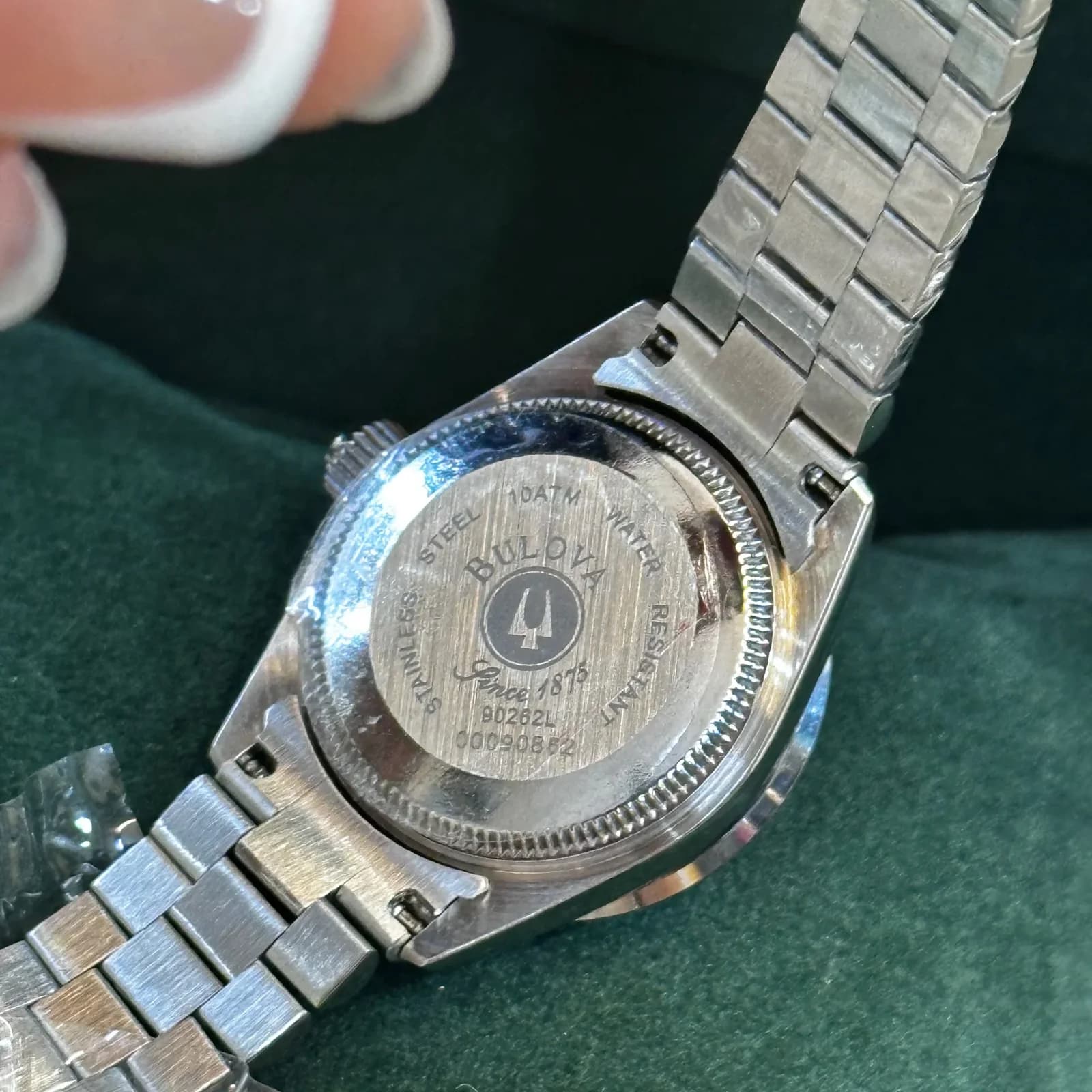 Thumb BULOVA DATE JUST LADIES NEW OLD STOCK