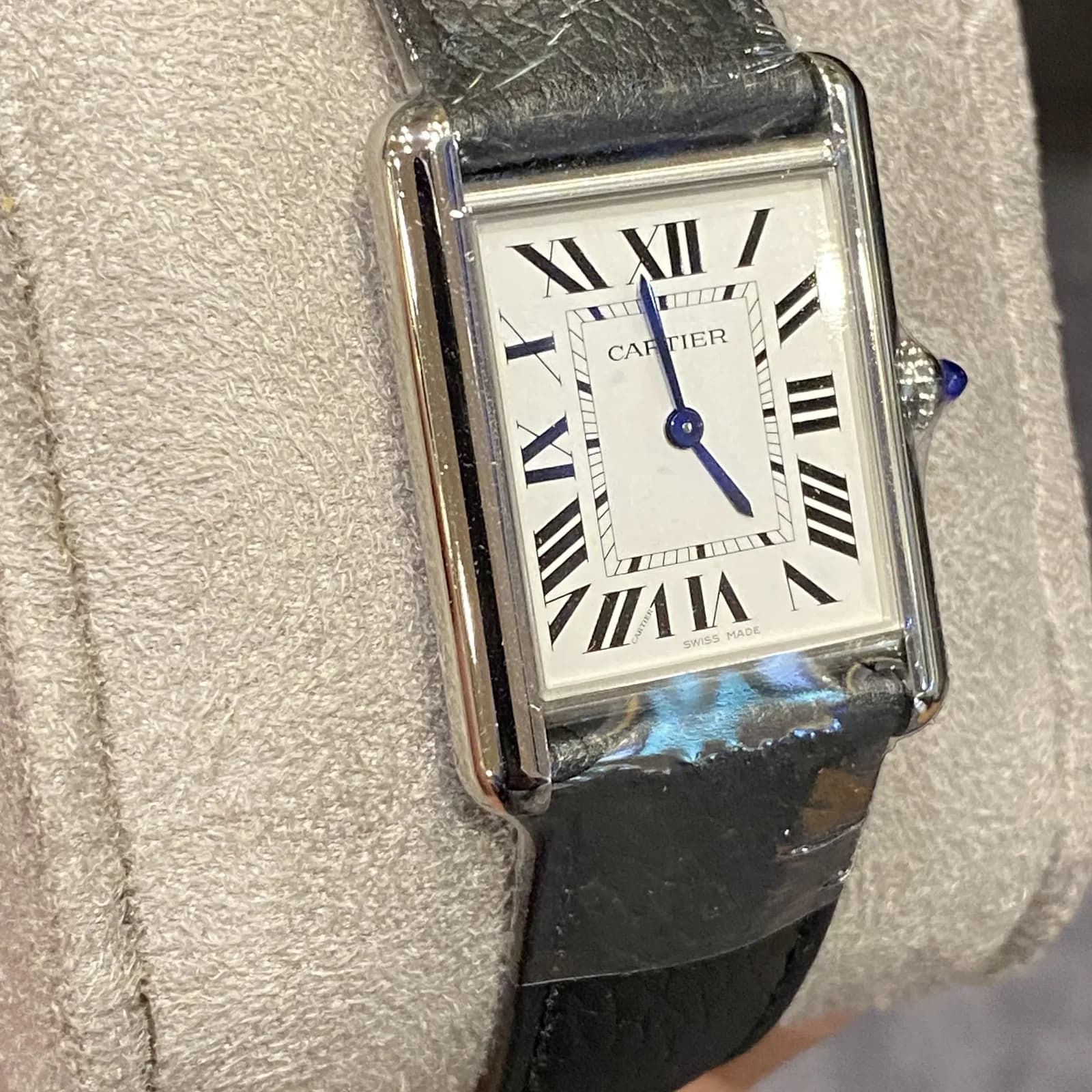 Thumb Tank Must Large Quartz Stainless Steel / Silver