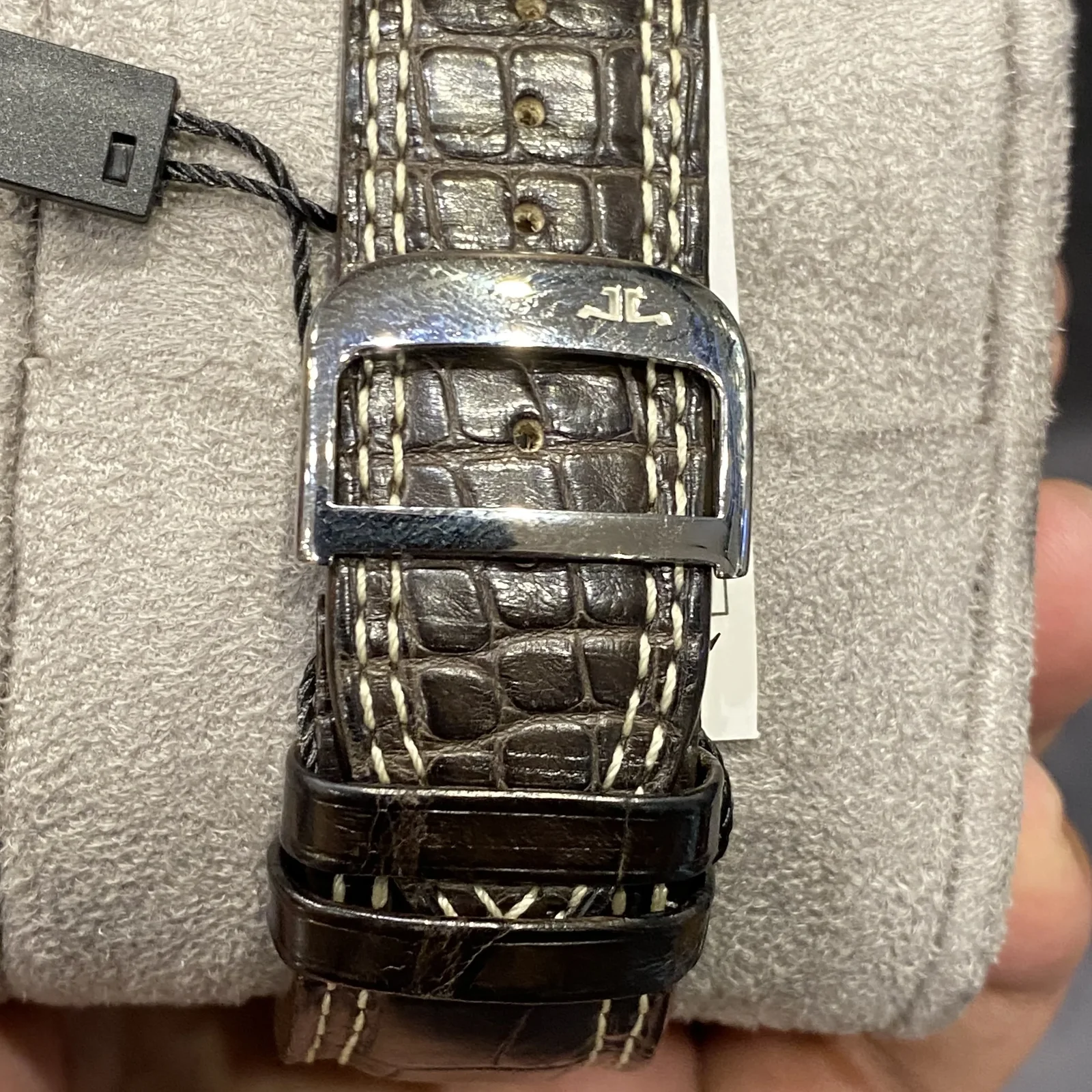 Thumb Master Compressor Chronograph Stainless Steel / Black - Strap
