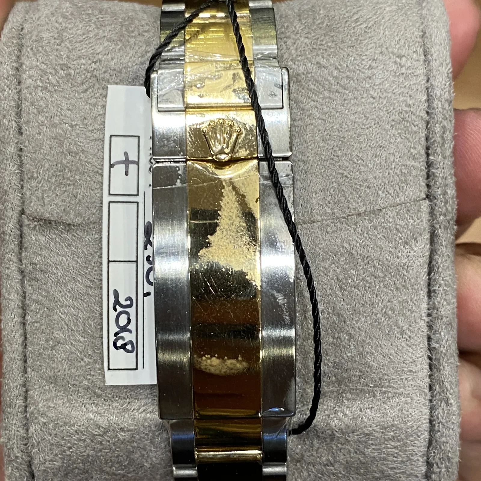 Thumb Submariner Date Rolesor / Blue / Cerachrom