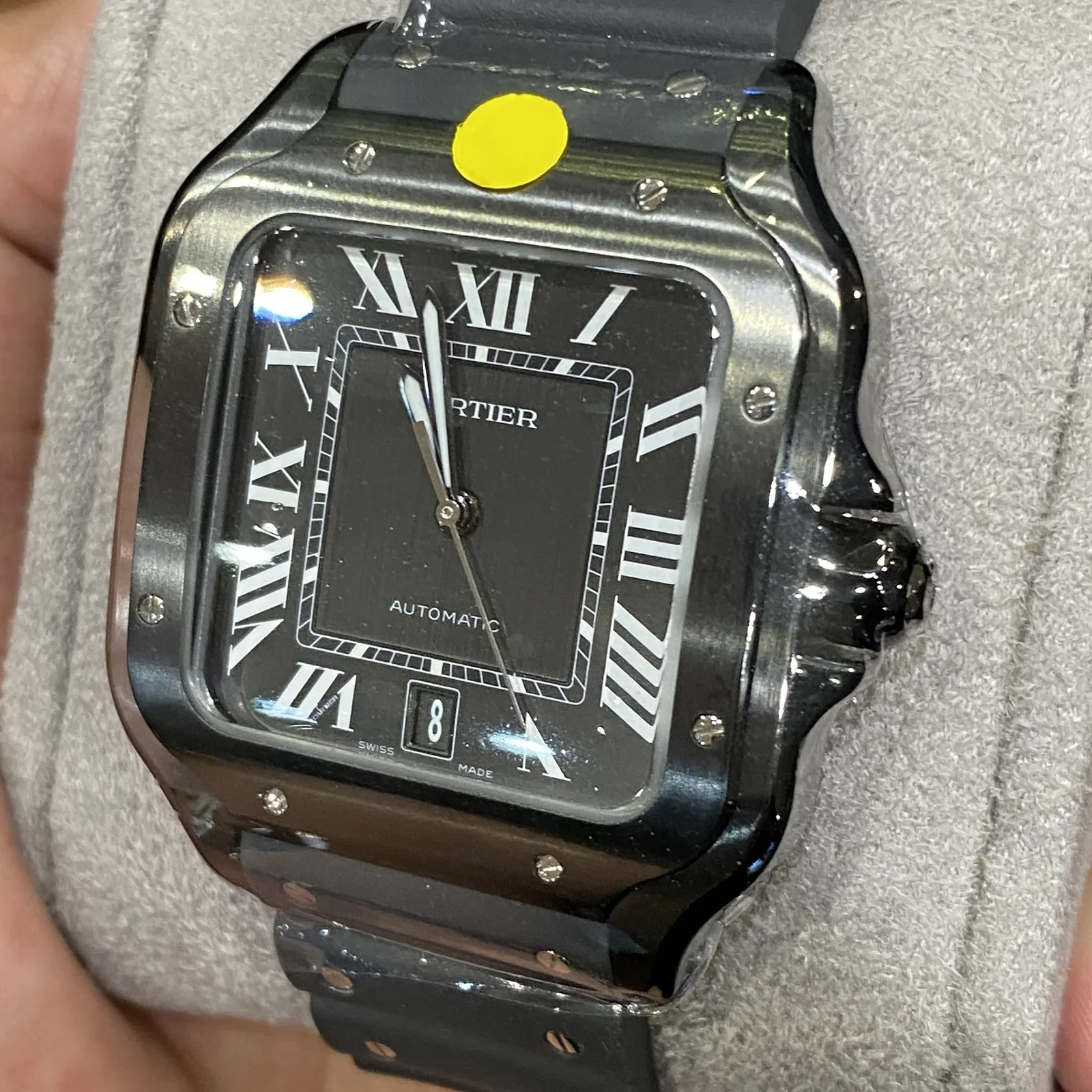 Thumb Santos Large Stainless Steel / Black