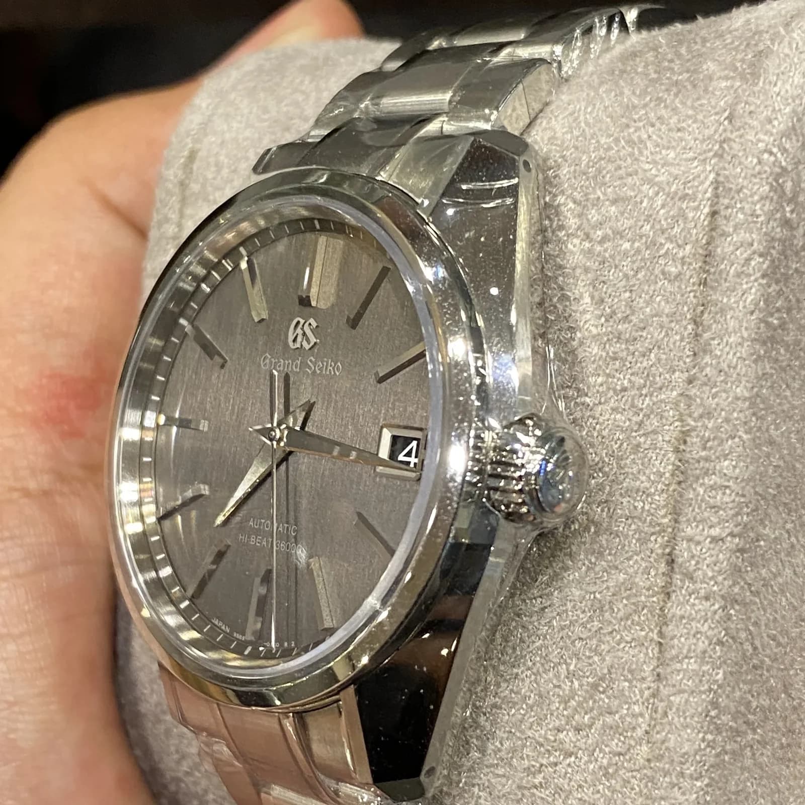 Thumb Heritage Collection Hi-Beat 36000 SBGH279 Stainless Steel / Grey