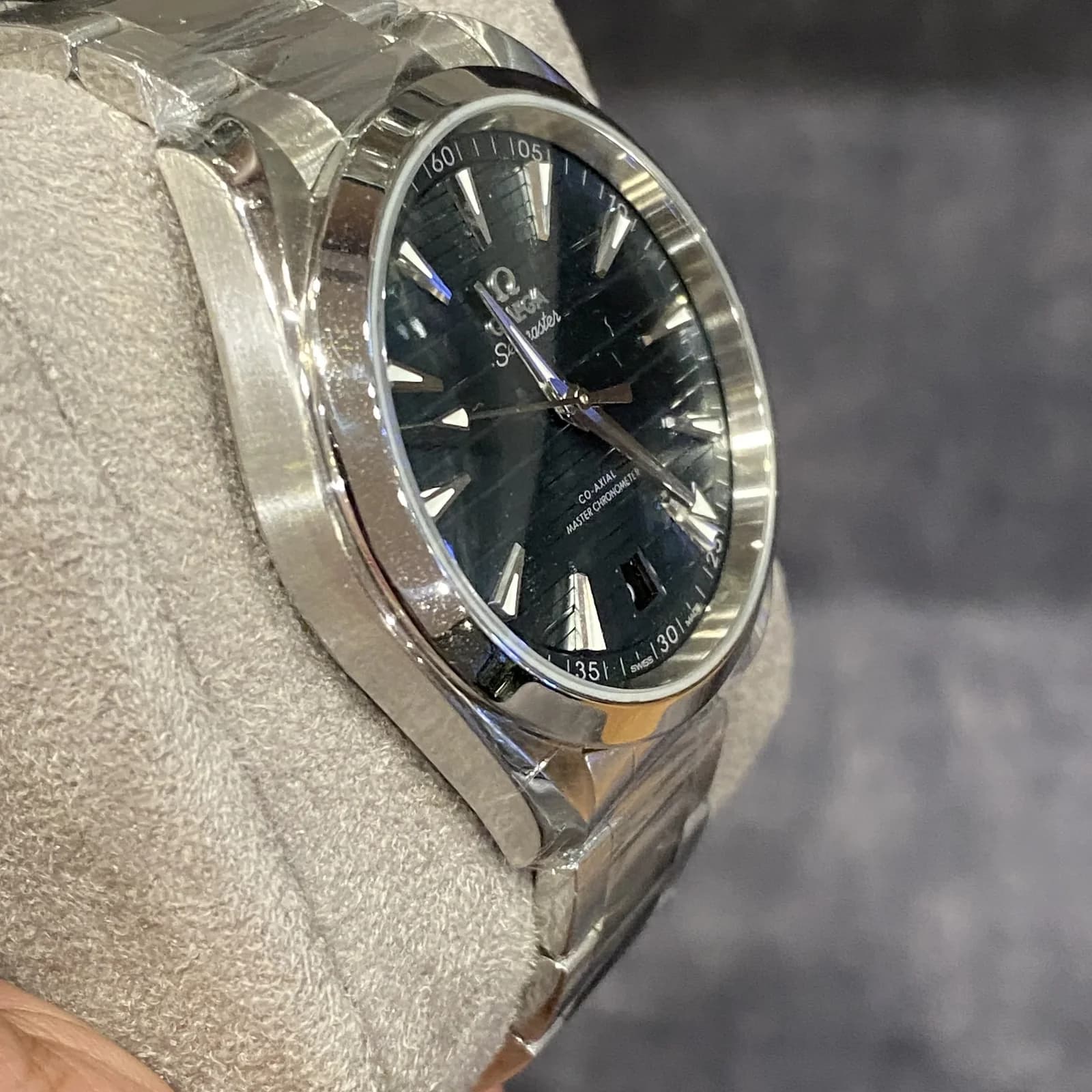 Thumb Seamaster Aqua Terra 150M Master Chronometer 41 Stainless Steel / Green / Bracelet
