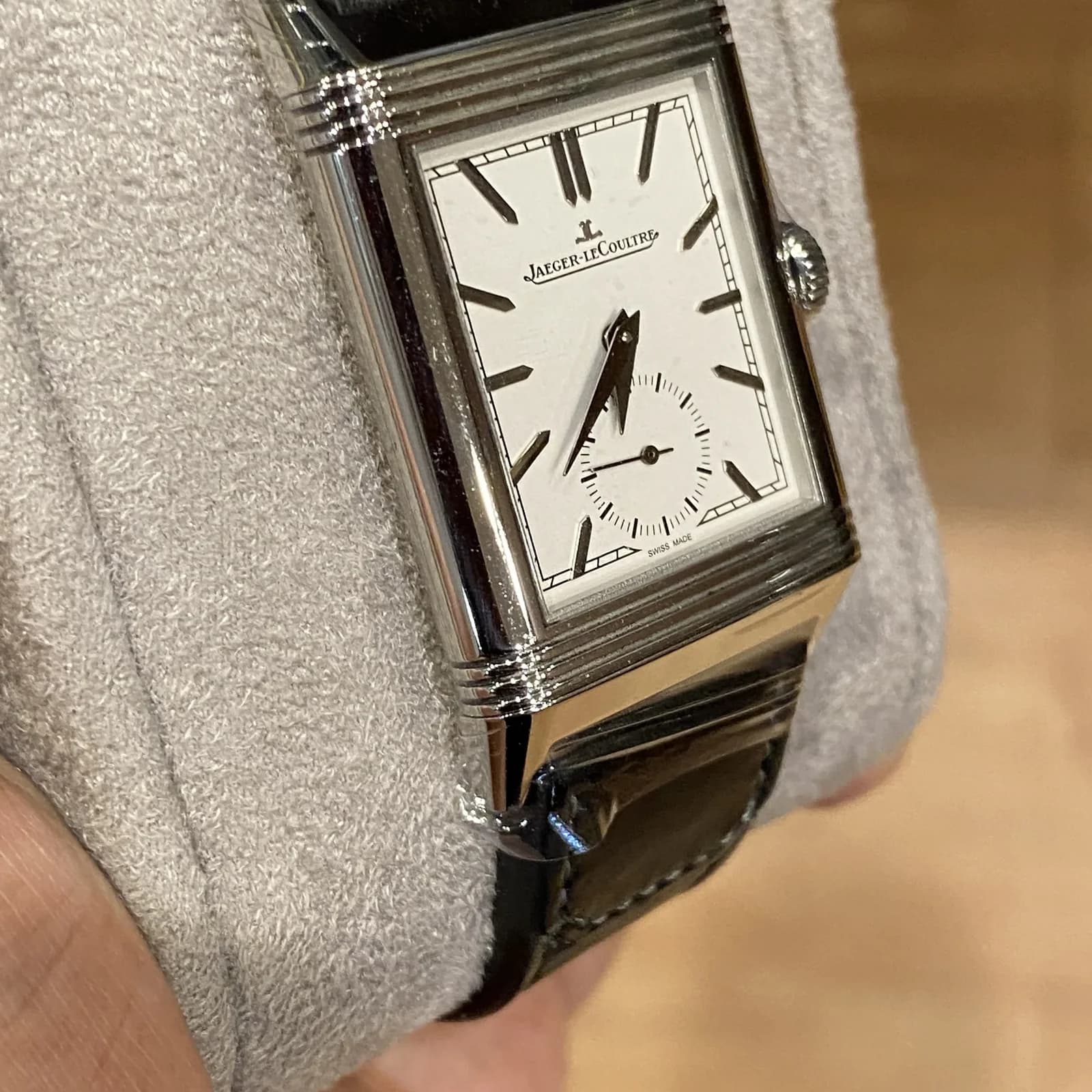Thumb Reverso Tribute Small Seconds Stainless Steel / Silver / Fagliano