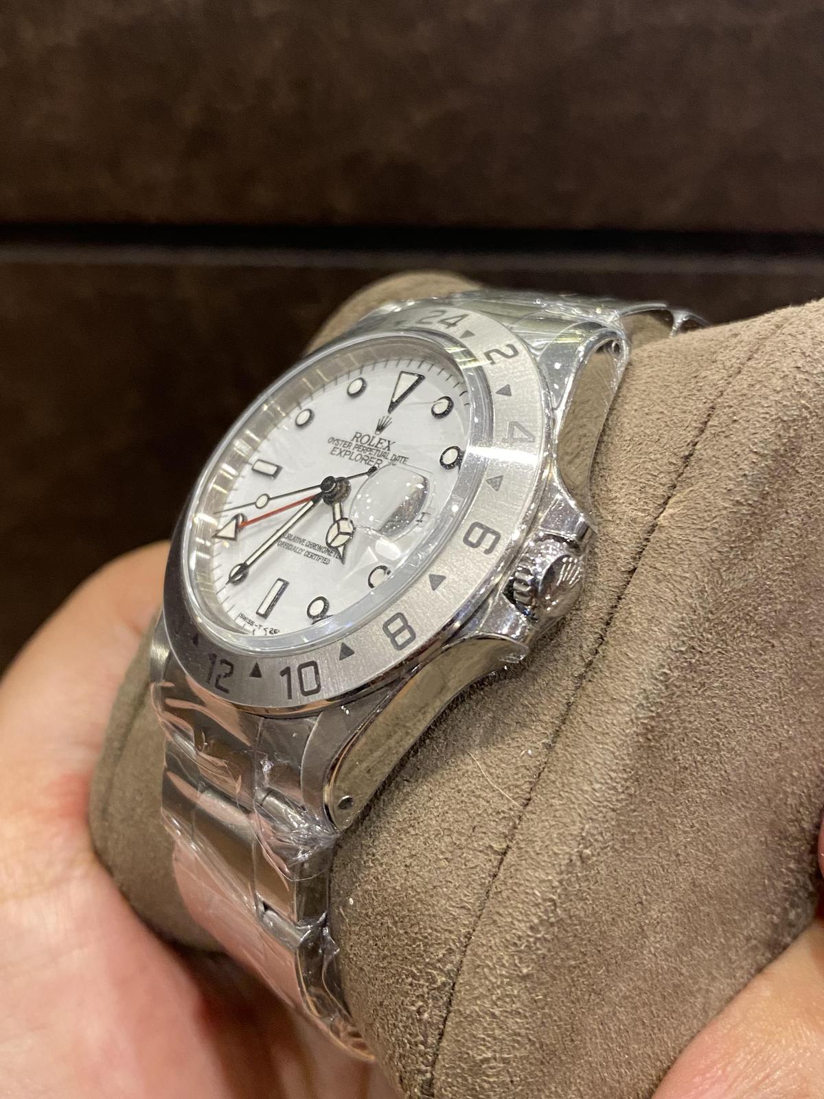 Thumb Explorer II White Tritium