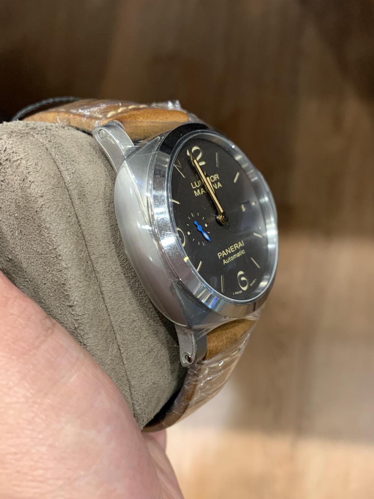 Thumb Luminor 1950 Marina 44 3 Days Automatic Titanium / Brown