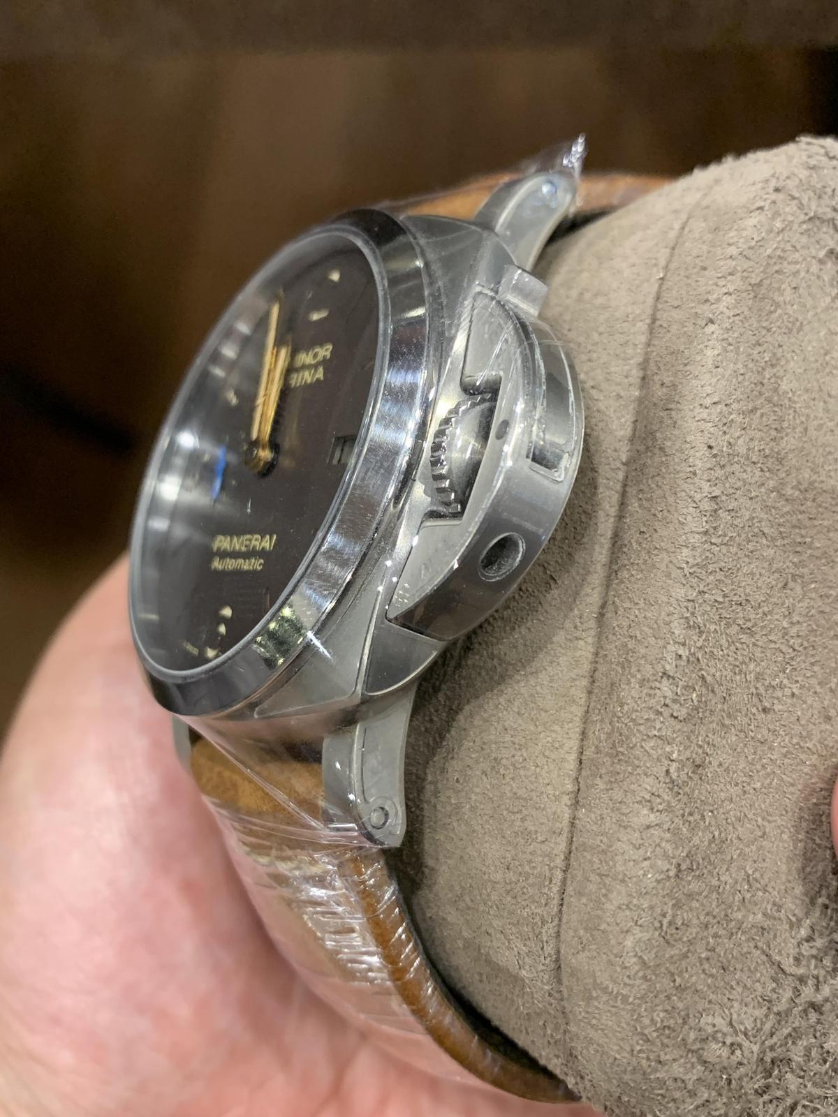 Thumb Luminor 1950 Marina 44 3 Days Automatic Titanium / Brown