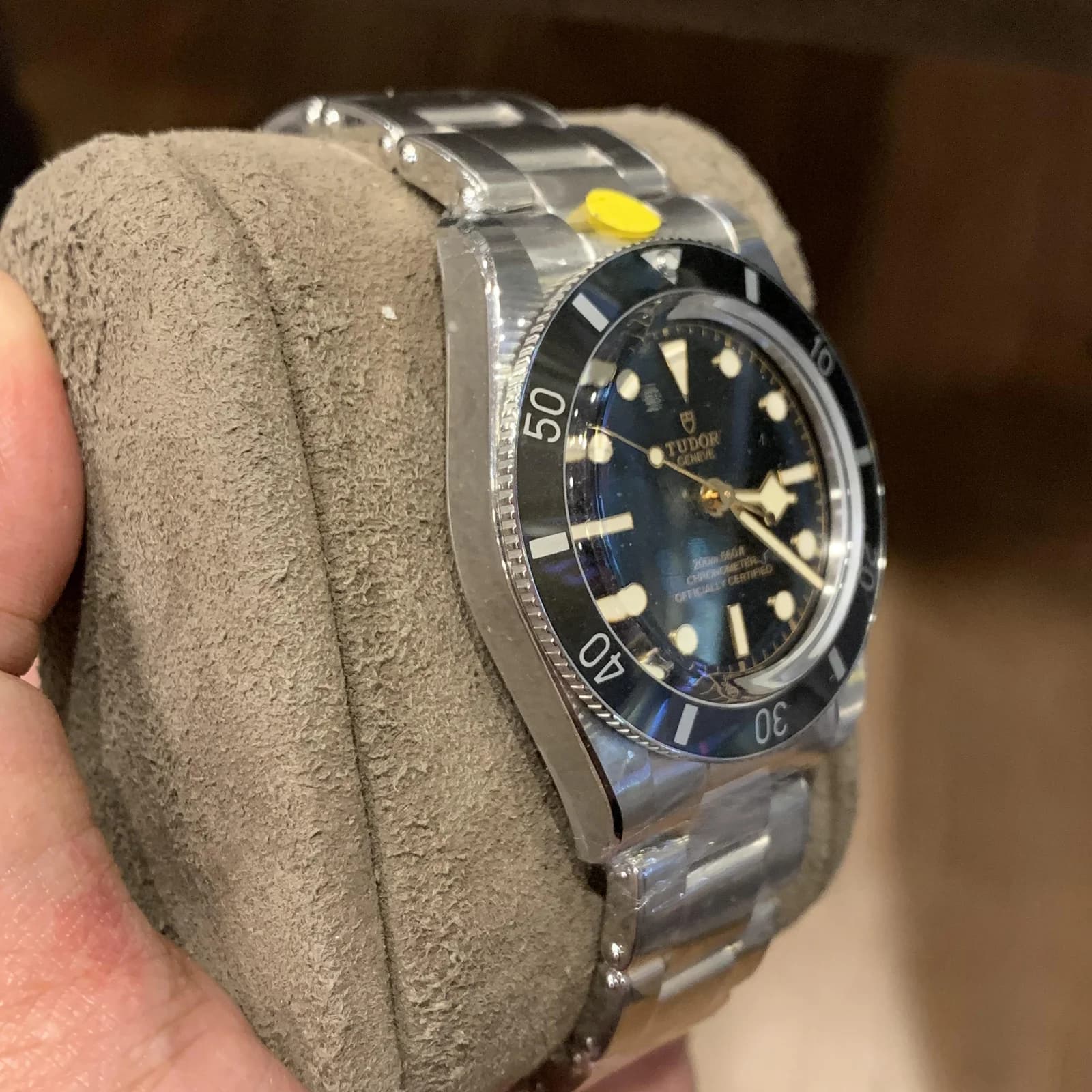 Thumb Black Bay Fifty-Four Stainless Steel / Black / Bracelet