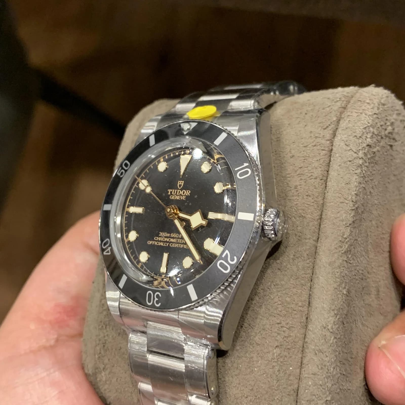 Thumb Black Bay Fifty-Four Stainless Steel / Black / Bracelet