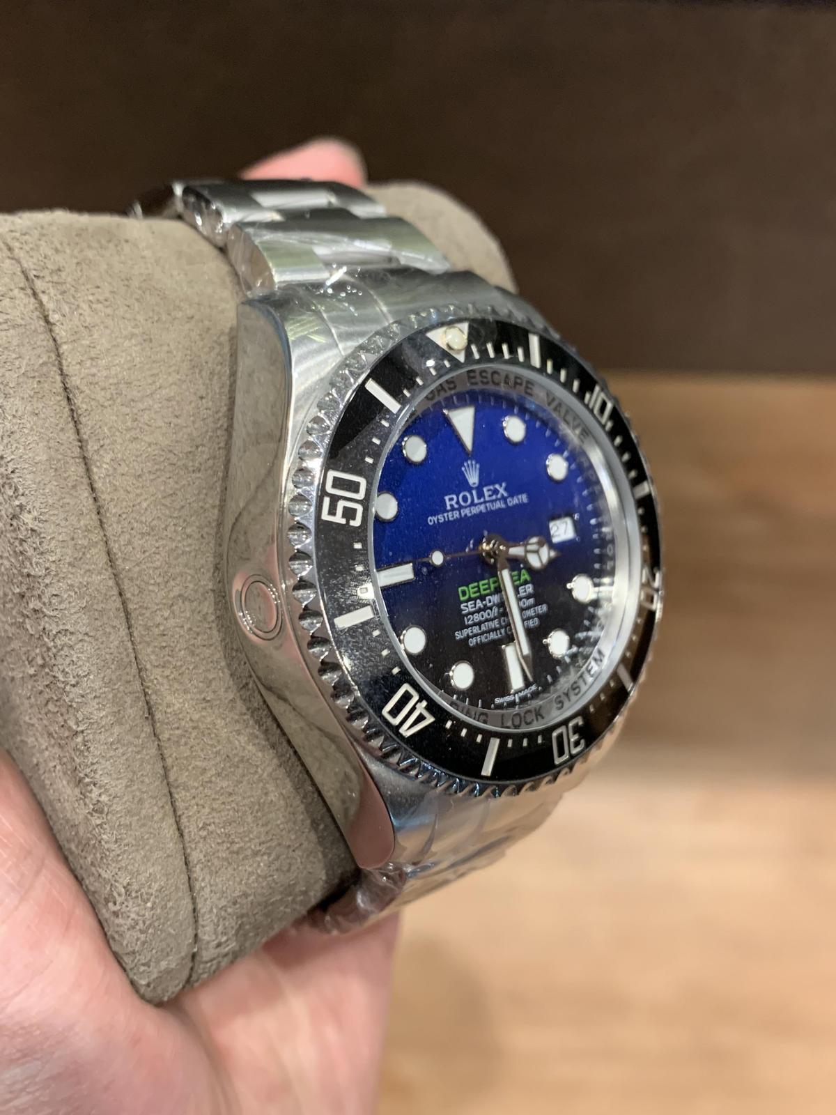 Thumb Sea-Dweller Deepsea D-Blue