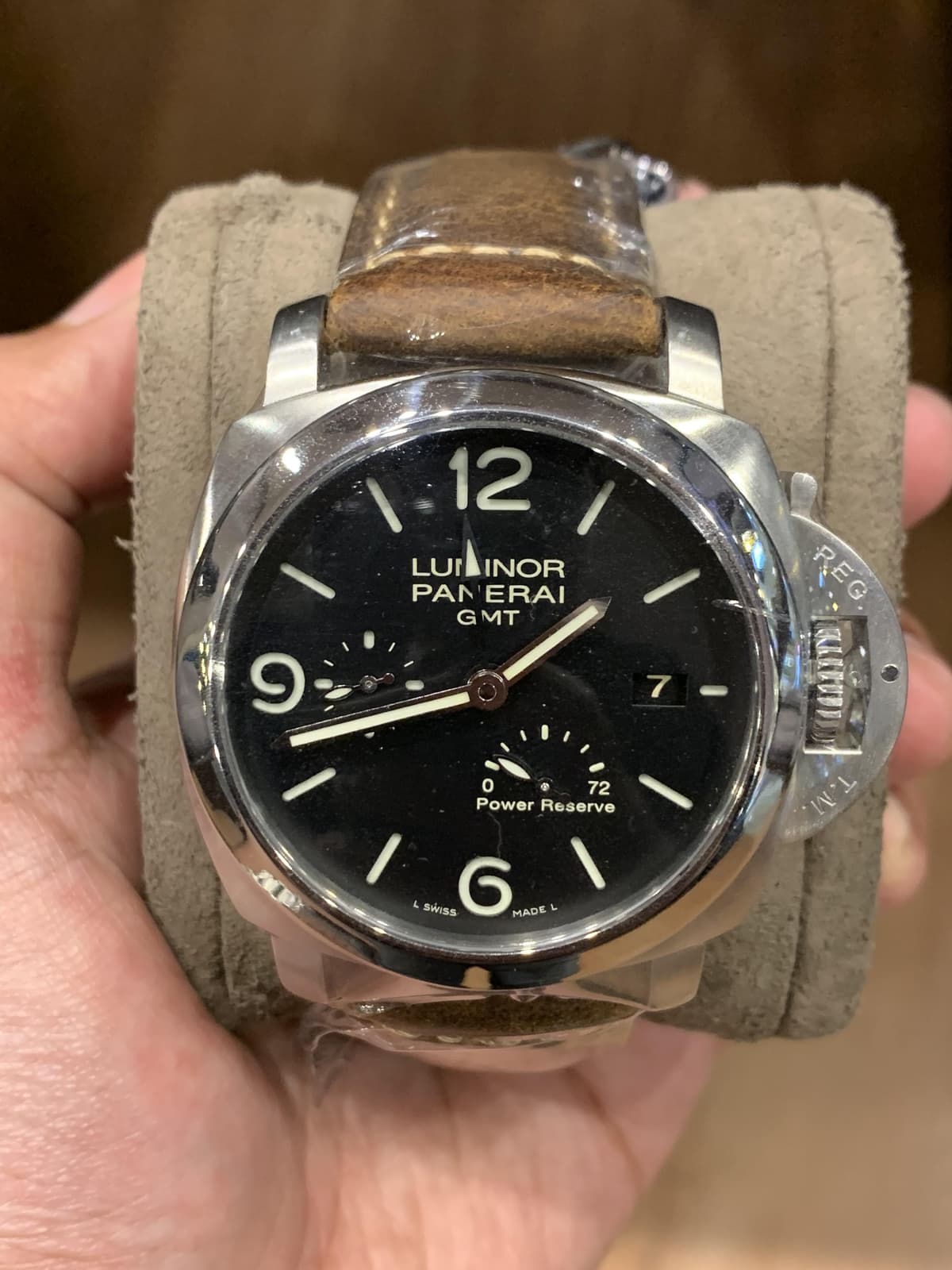 Thumb Luminor 1950 3 Days GMT Power Reserve Automatic Acciacio 44mm