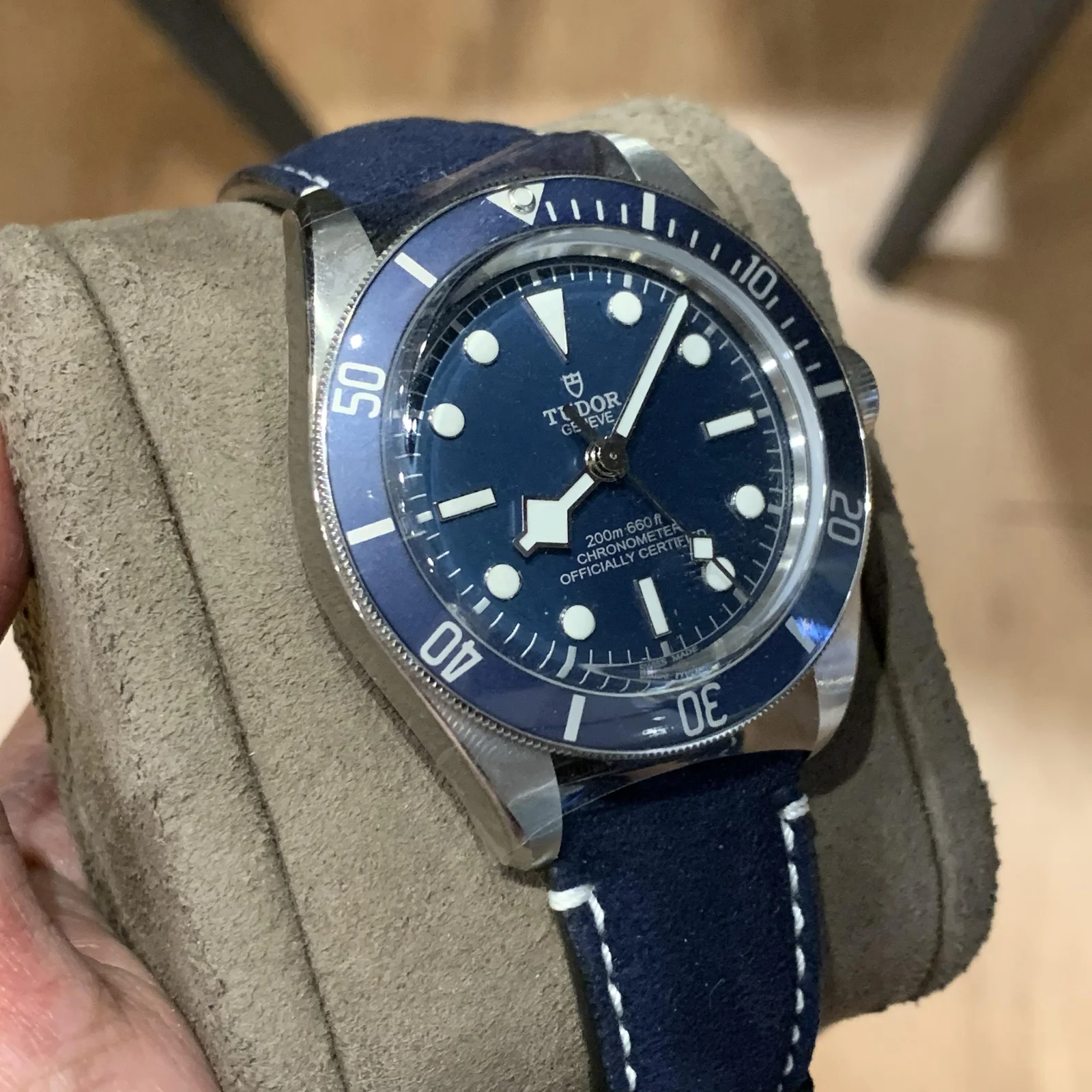 Thumb Black Bay Fifty-Eight Stainless Steel / Navy Blue / Soft Touch