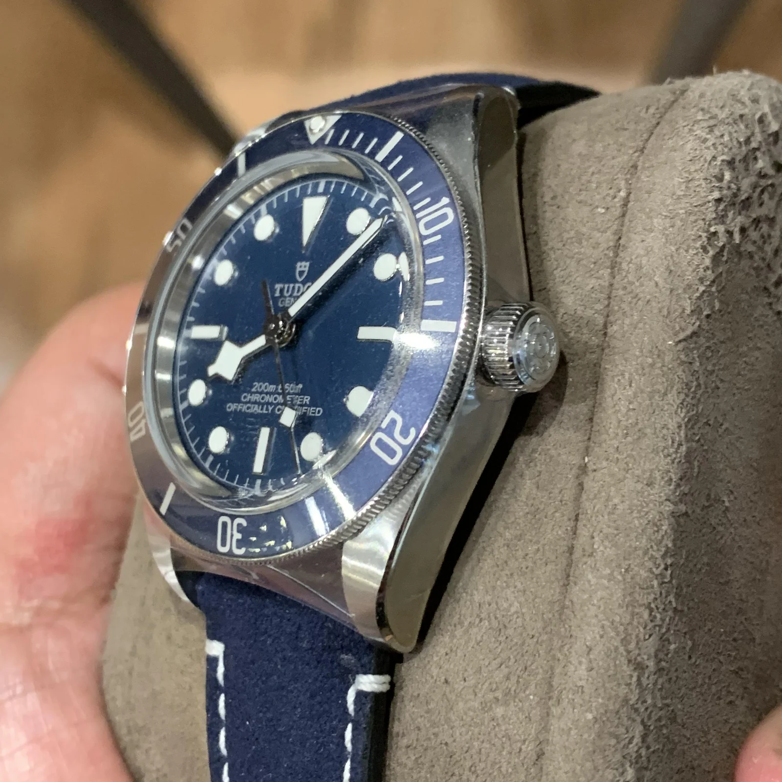 Thumb Black Bay Fifty-Eight Stainless Steel / Navy Blue / Soft Touch