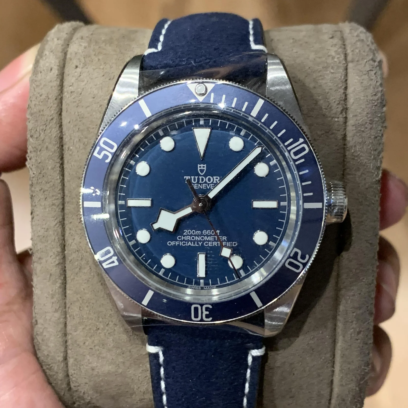 Thumb Black Bay Fifty-Eight Stainless Steel / Navy Blue / Soft Touch