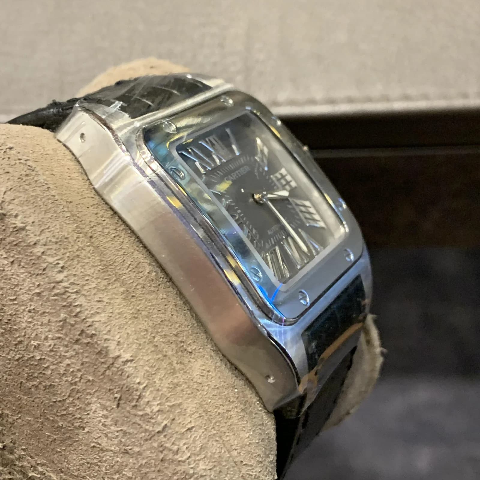 Thumb Santos 100 Grey Automatic
