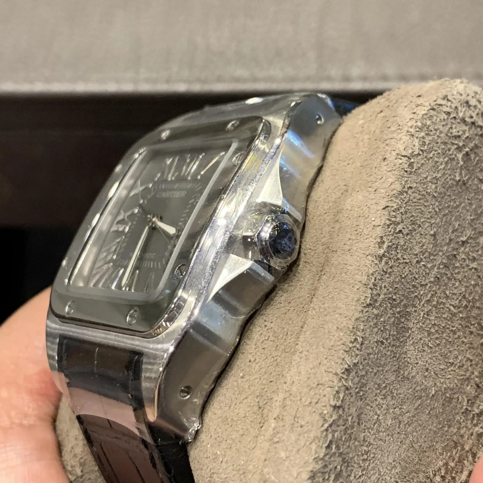 Thumb Santos 100 Grey Automatic