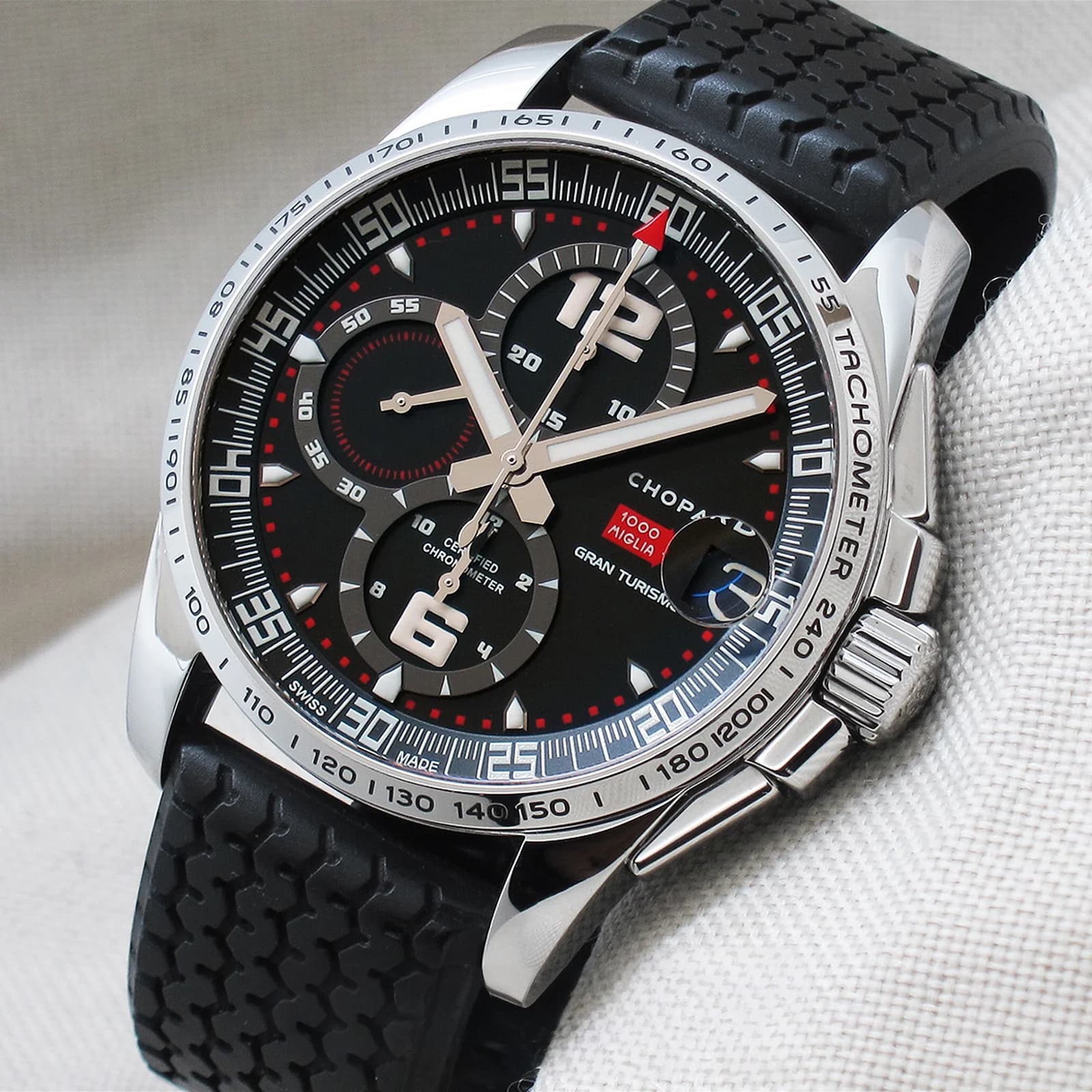Thumb Mille Miglia Gran Turismo XL Chrono Black / Rubber