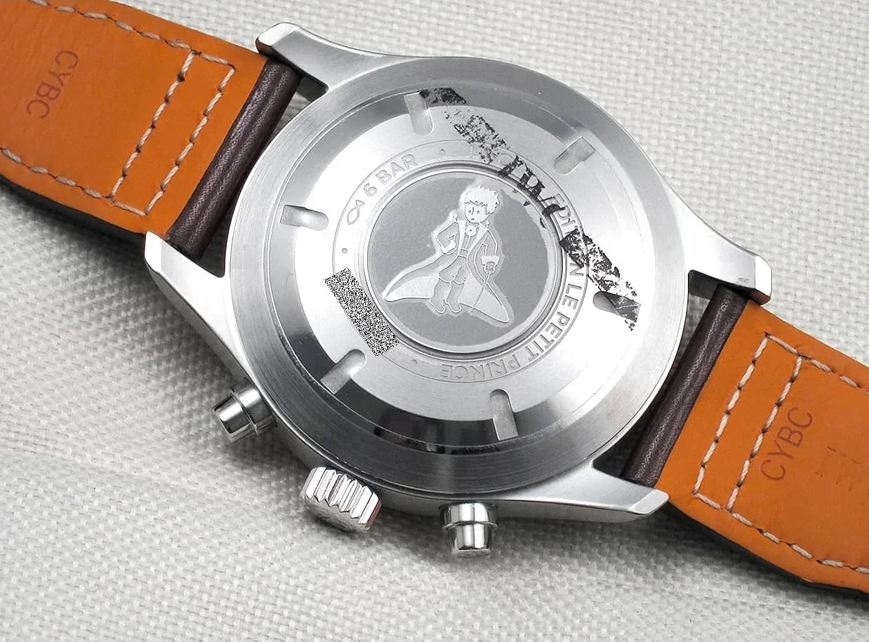 Thumb Pilot's Watch Chronograph Stainless Steel / Le Petit Prince