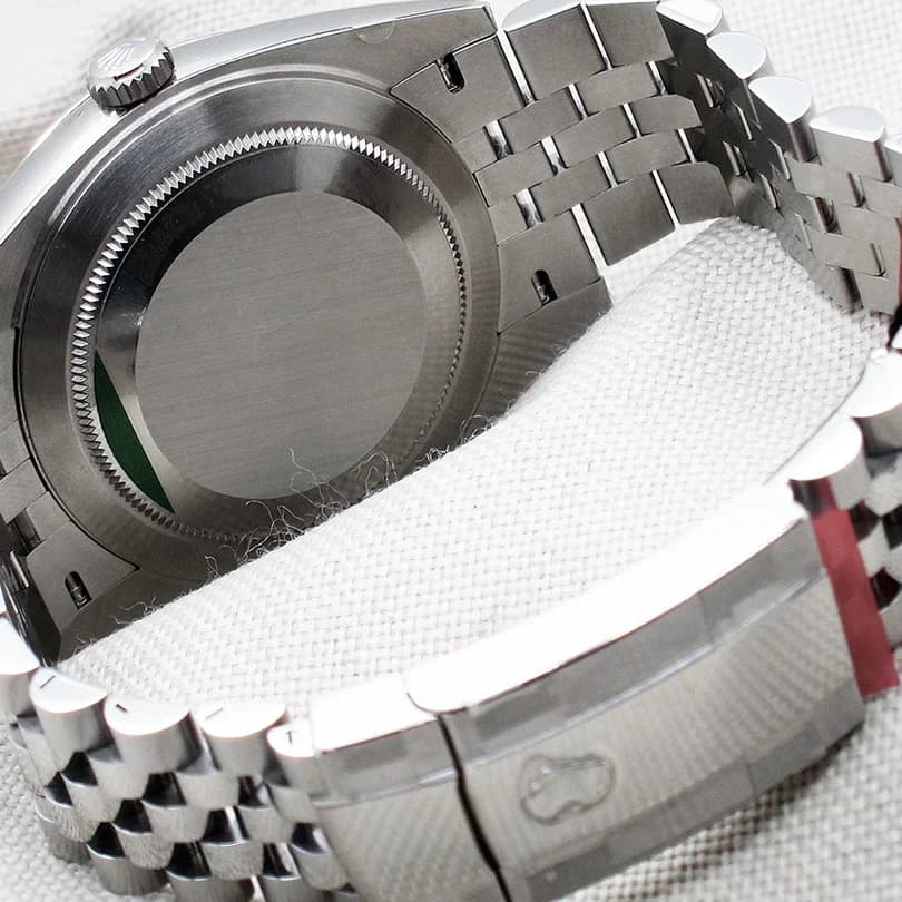 Thumb Datejust 41 Stainless Steel Fluted / Blue - Roman / Jubilee