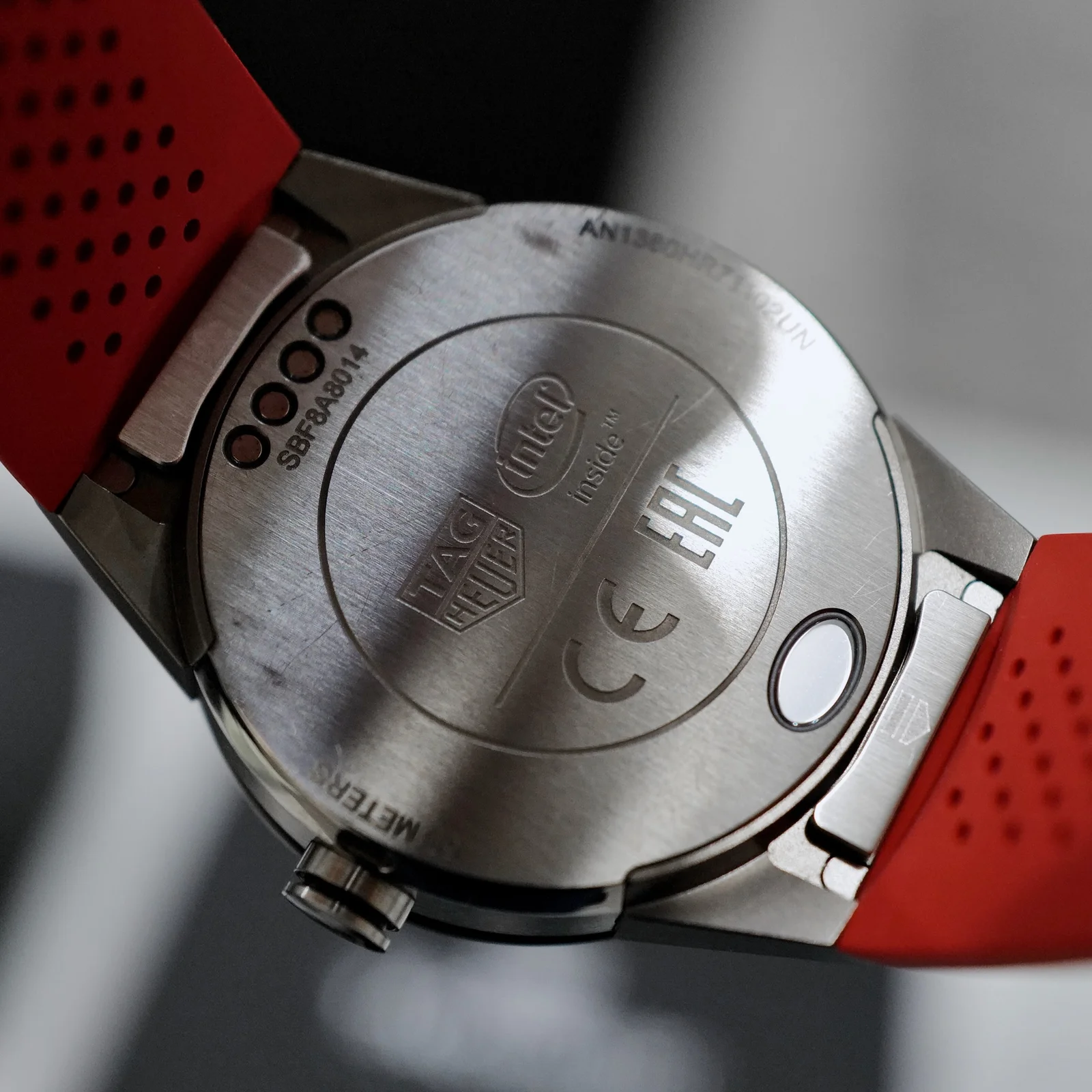 Thumb Carrera Connected Modular 45 Titanium / Stainless Steel / Black Rubber