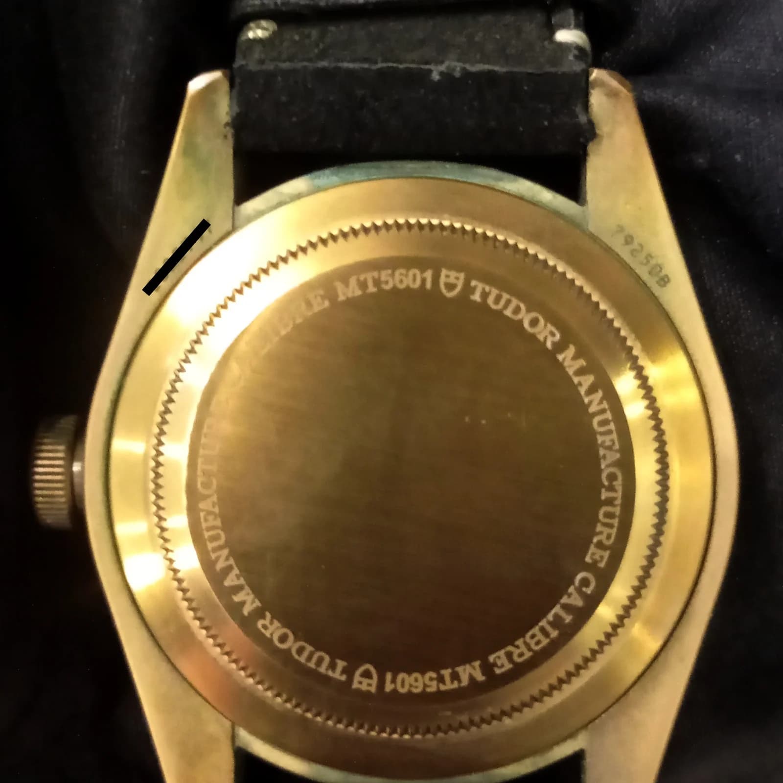 Thumb Heritage Black Bay Bronze / Slate / Leather