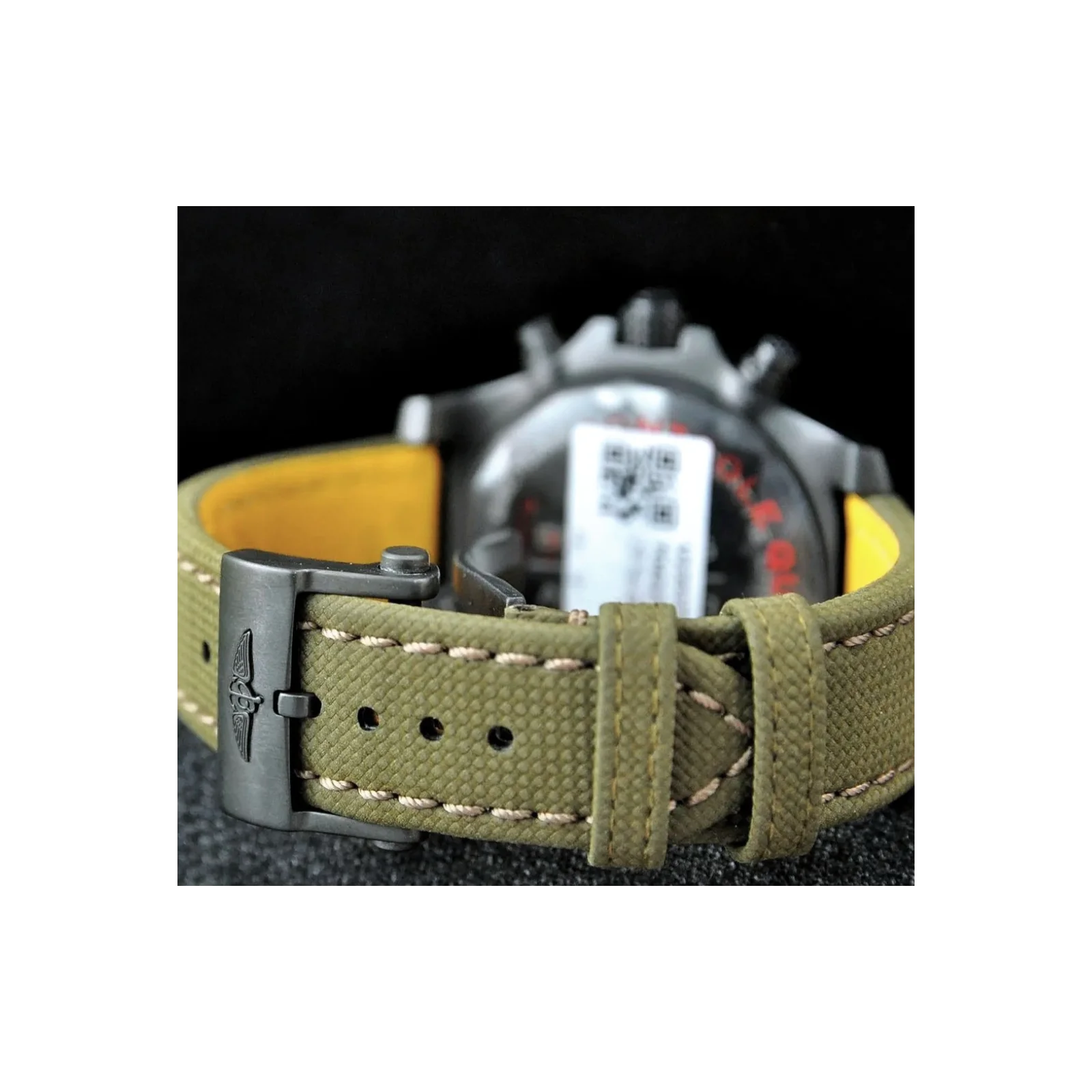 Thumb Avenger Chronograph 45 Night Mission / Green / Military / Pin