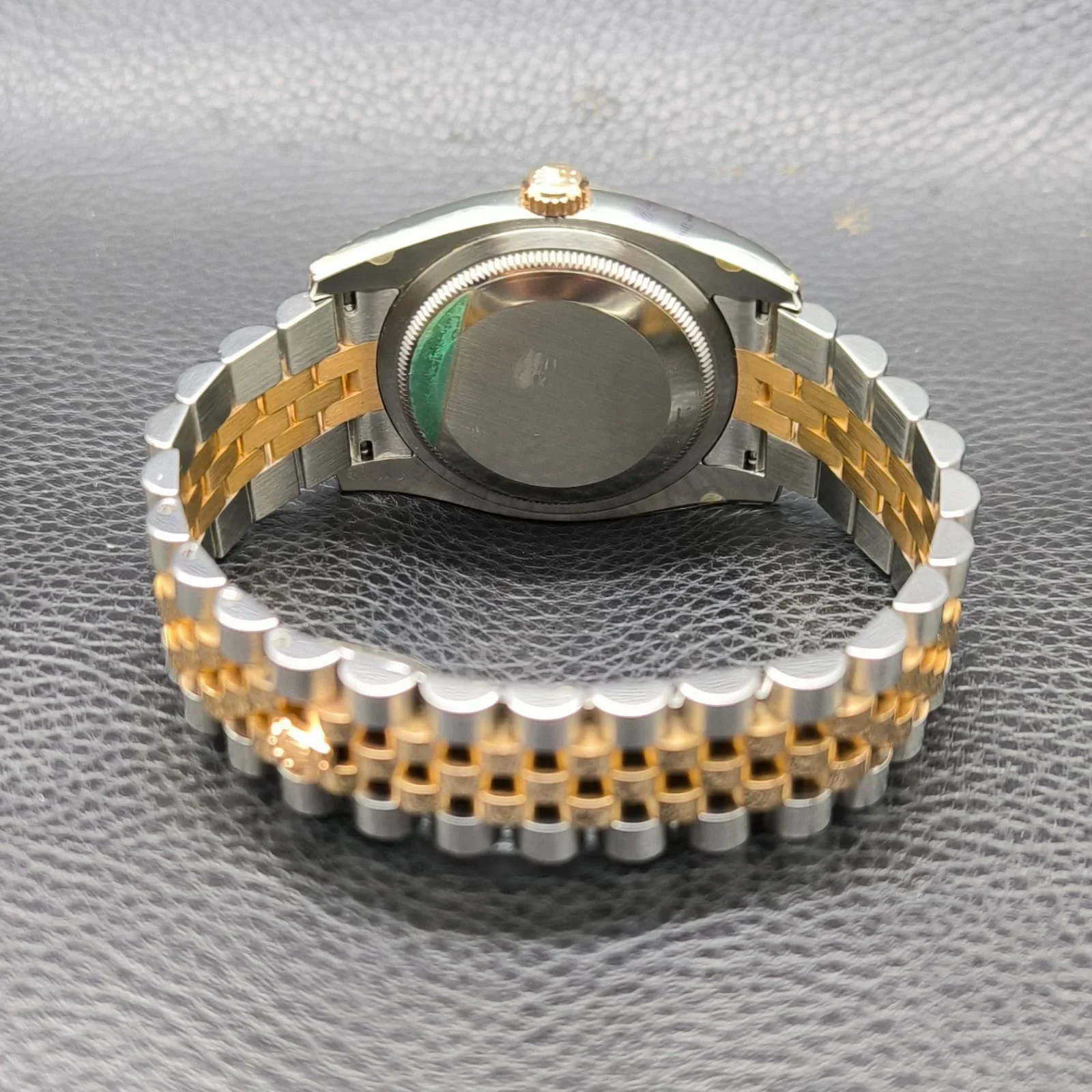 Thumb Datejust 36 Rolesor Everose Fluted / Jubilee / Black Roman